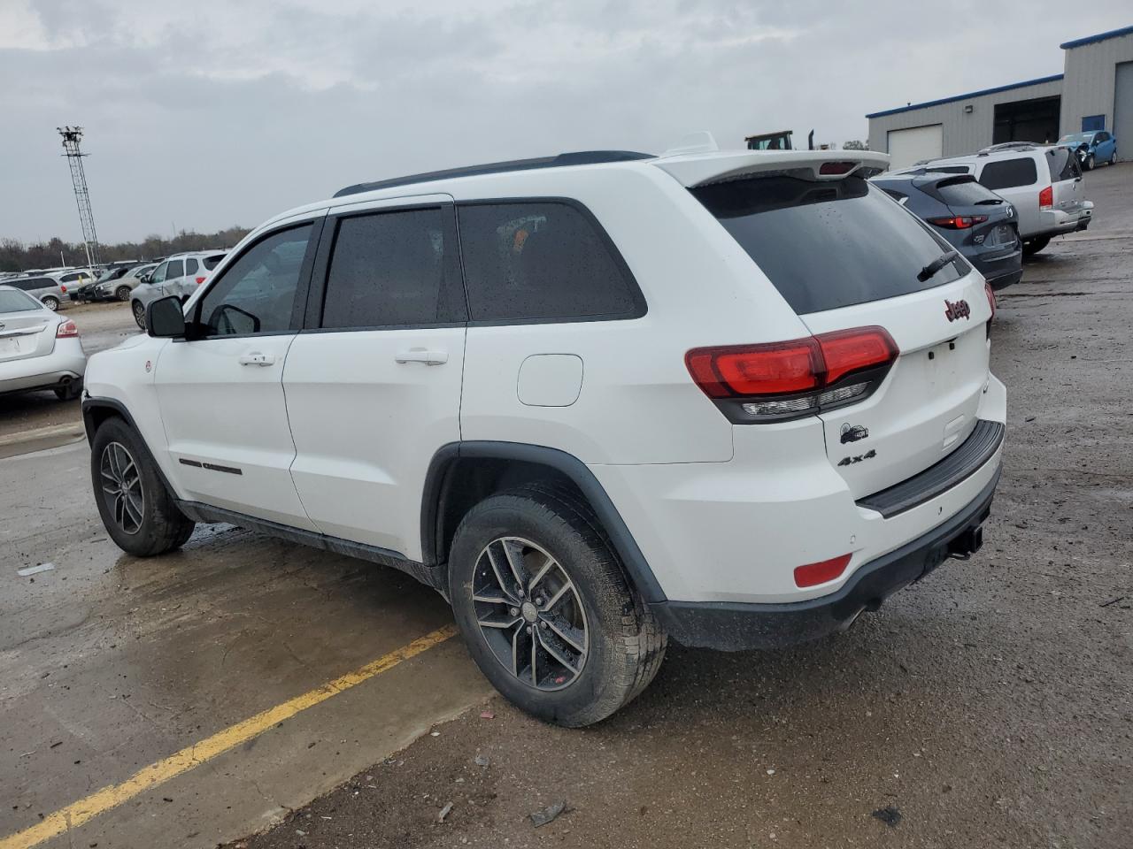 2017 Jeep Grand Cherokee Trailhawk White vin: 1C4RJFLG9HC602647