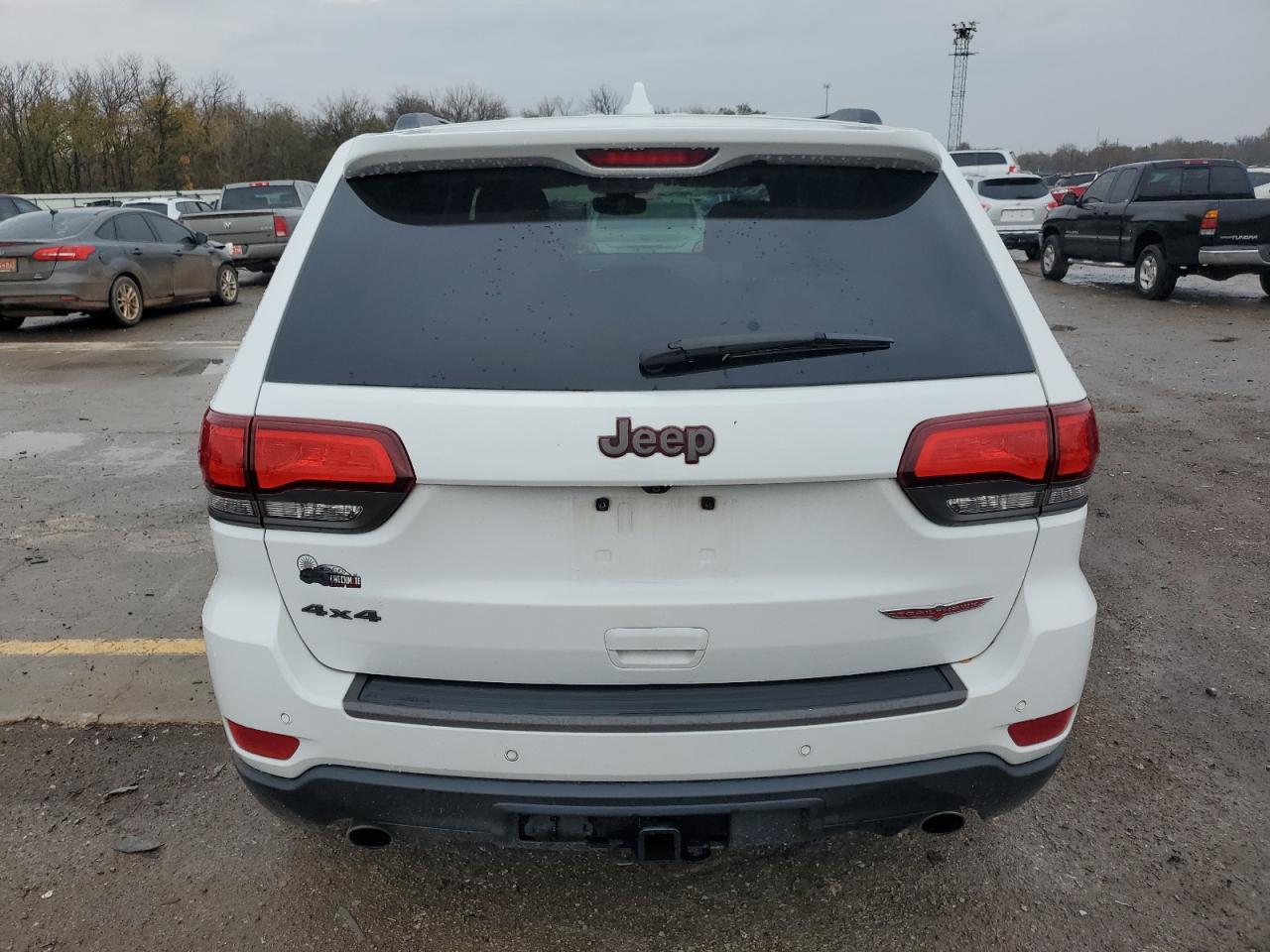 2017 Jeep Grand Cherokee Trailhawk White vin: 1C4RJFLG9HC602647