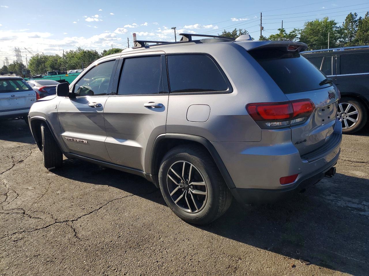 2019 Jeep Grand Cherokee Trailhawk Gray vin: 1C4RJFLG9KC541999