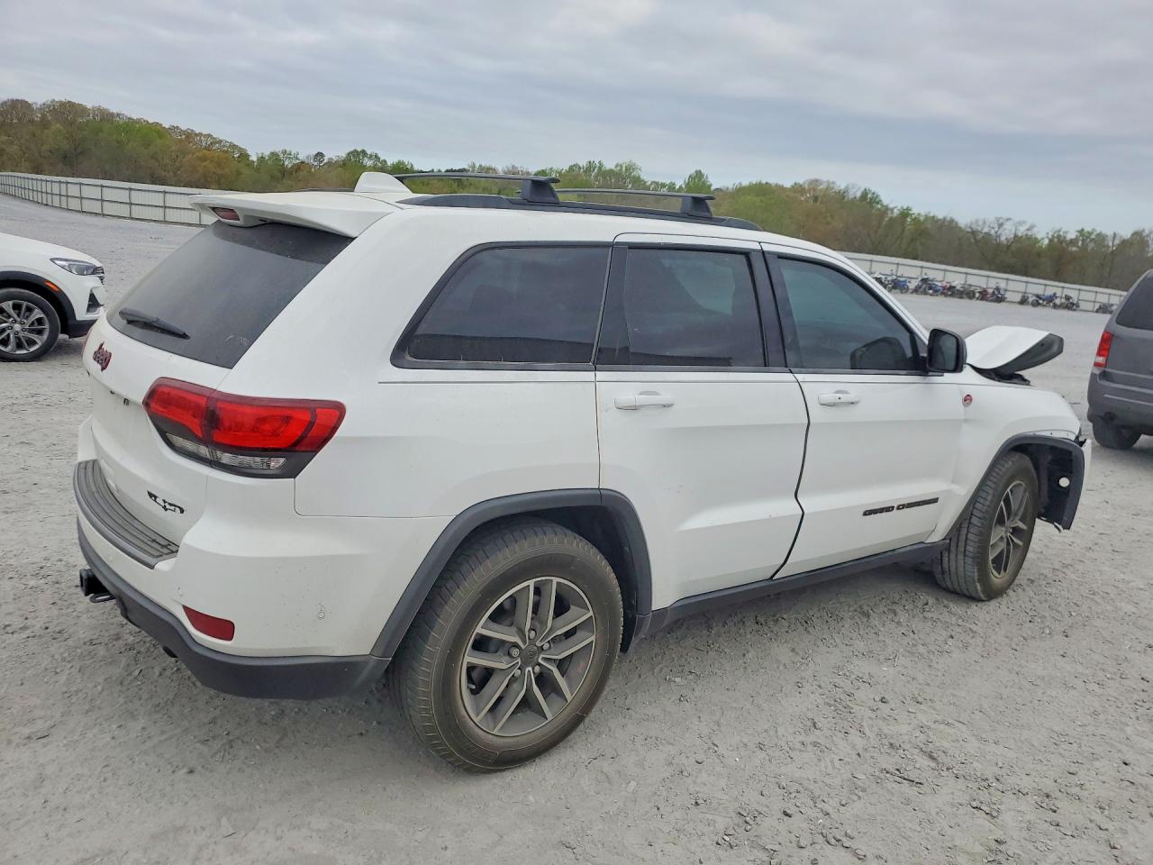 2020 Jeep Grand Cherokee Trailhawk Белый vin: 1C4RJFLT2LC189797