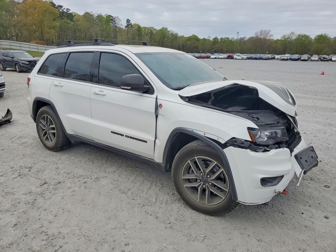 2020 Jeep Grand Cherokee Trailhawk Белый vin: 1C4RJFLT2LC189797