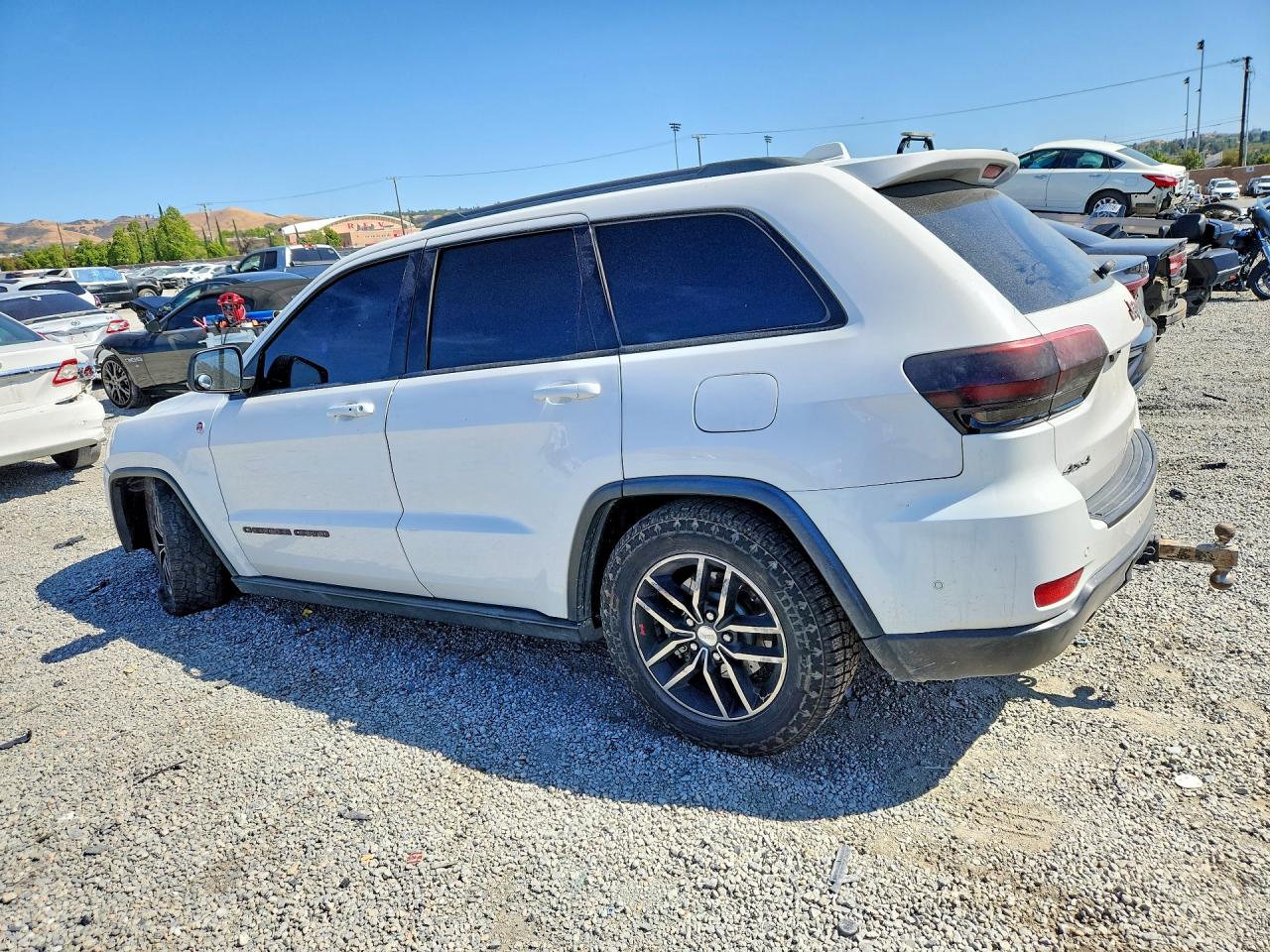 2018 Jeep Grand Cherokee Trailhawk Белый vin: 1C4RJFLT7JC173821