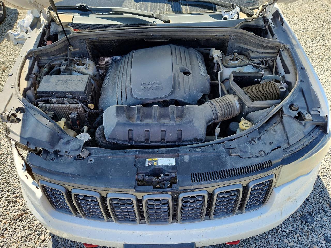 2018 Jeep Grand Cherokee Trailhawk Белый vin: 1C4RJFLT7JC173821
