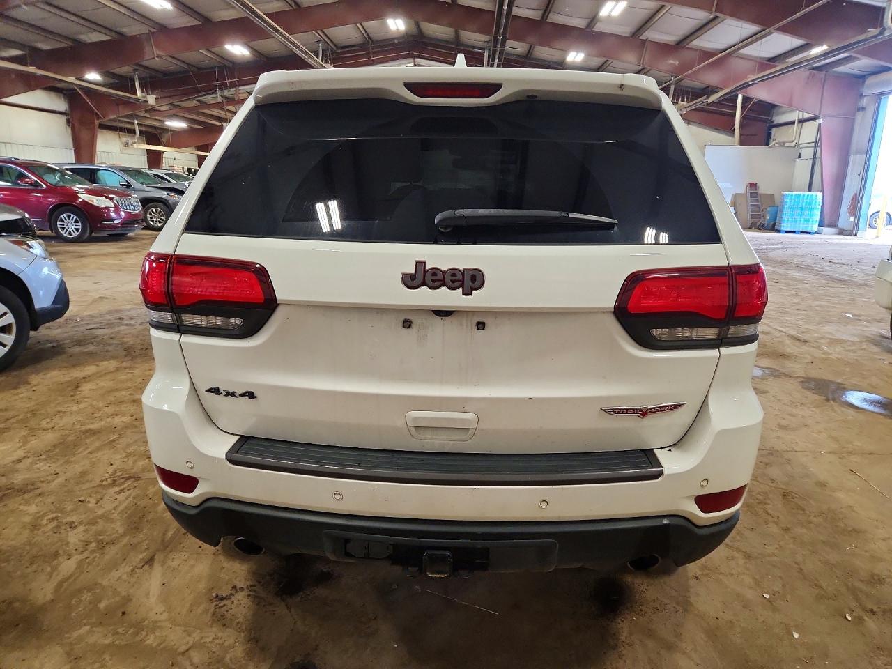2020 Jeep Grand Cherokee Trailhawk White vin: 1C4RJFLT8LC135761