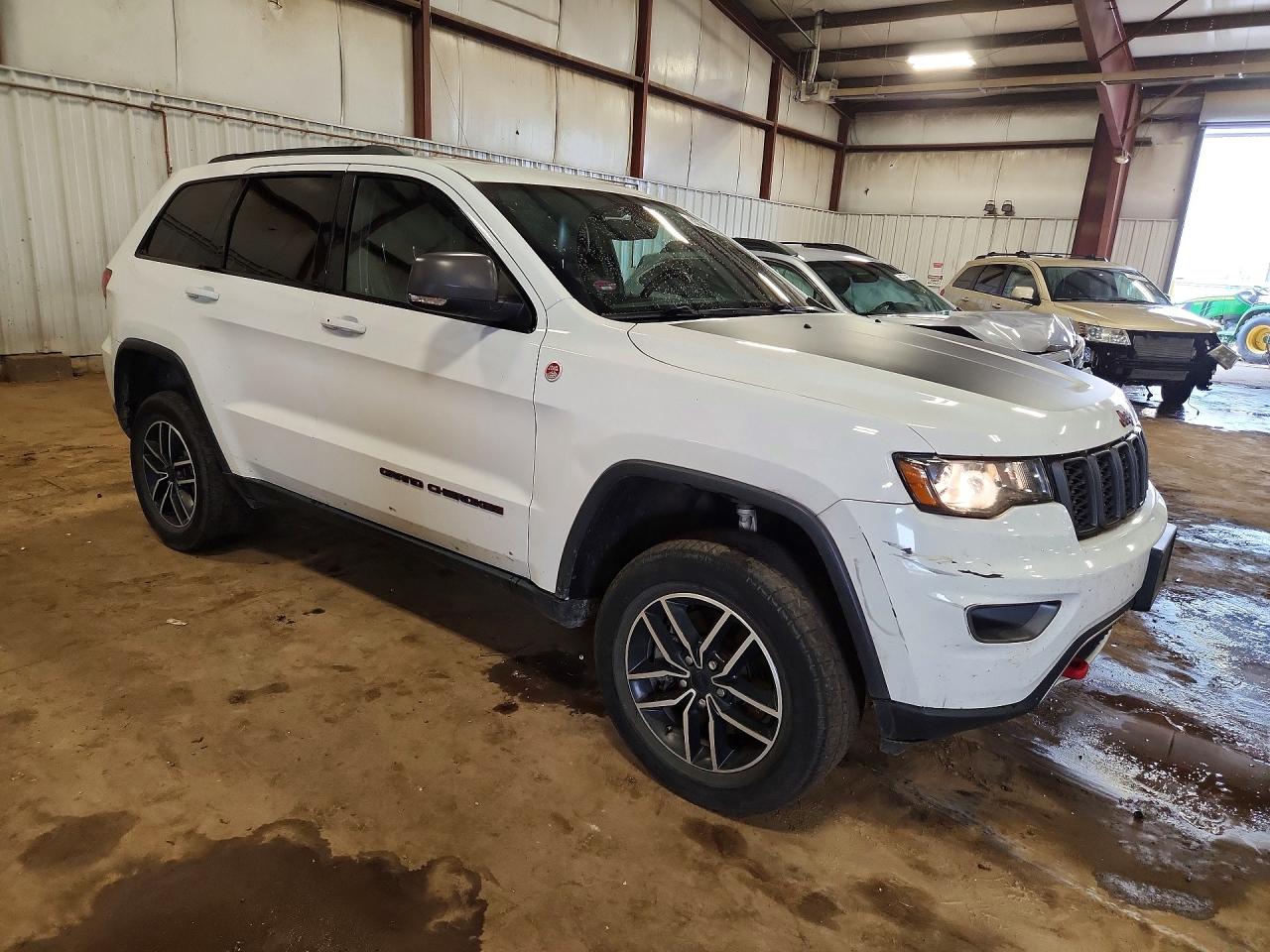 2020 Jeep Grand Cherokee Trailhawk White vin: 1C4RJFLT8LC135761