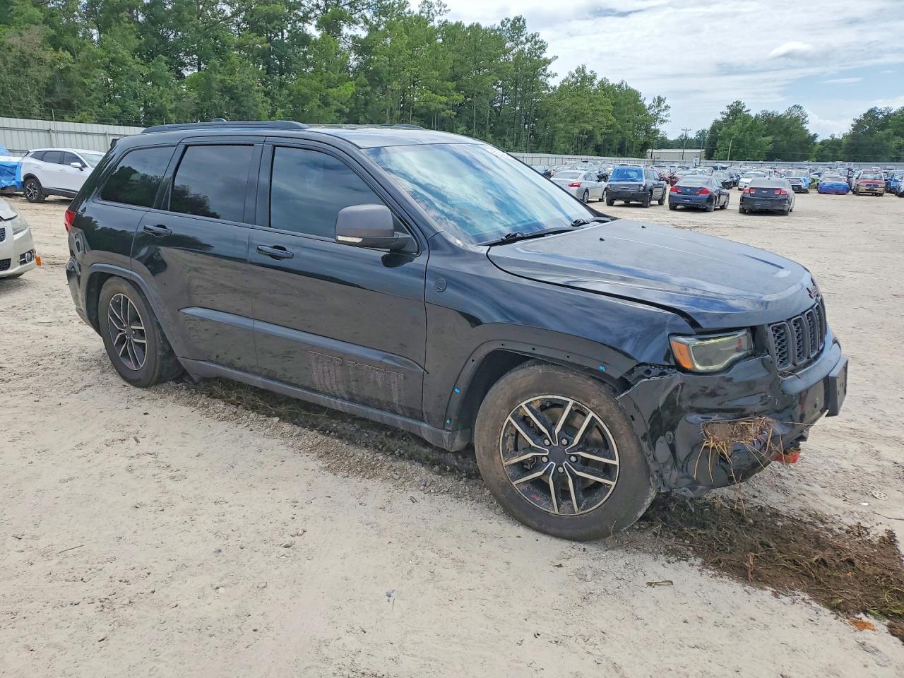 2019 Jeep Grand Cherokee Trailhawk Black vin: 1C4RJFLTXKC683940