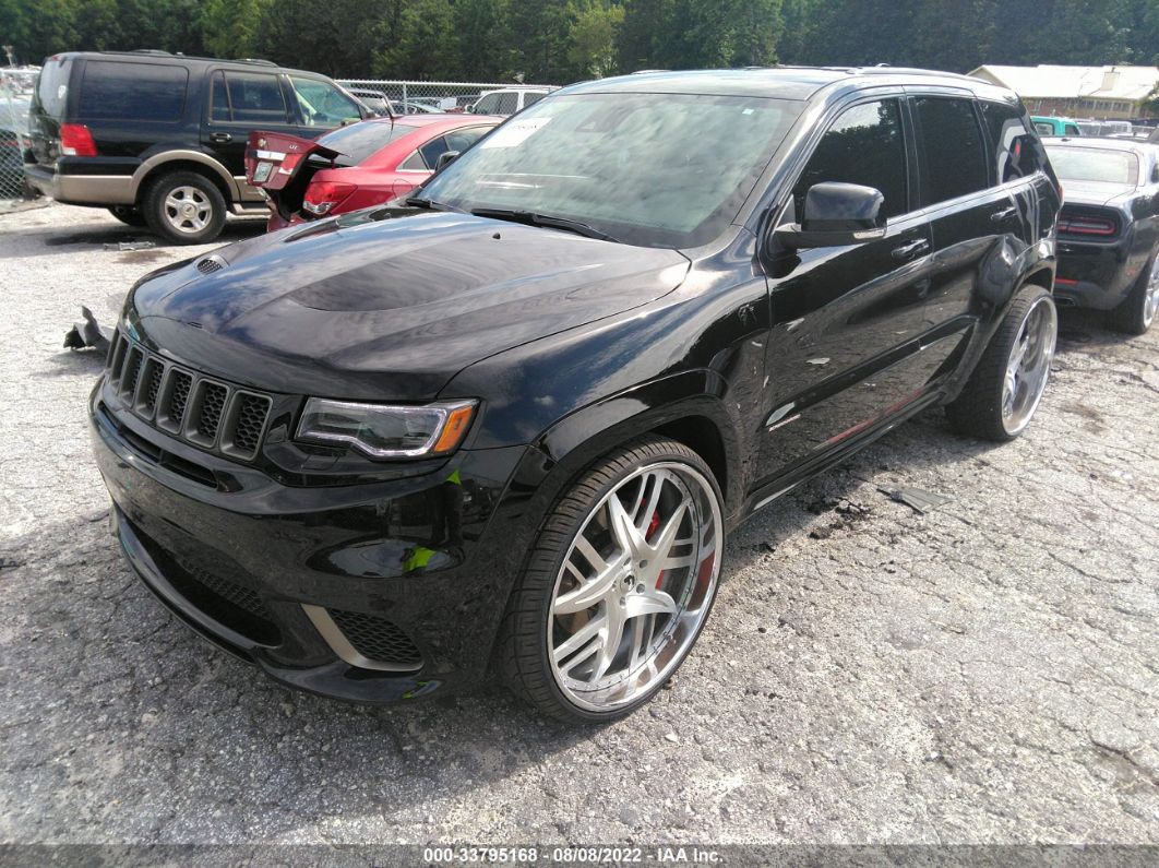 2021 Jeep Grand Cherokee Trackhawk Black vin: 1C4RJFN93MC839823