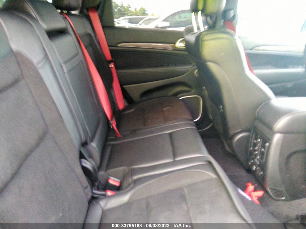 2021 Jeep Grand Cherokee Trackhawk Black vin: 1C4RJFN93MC839823