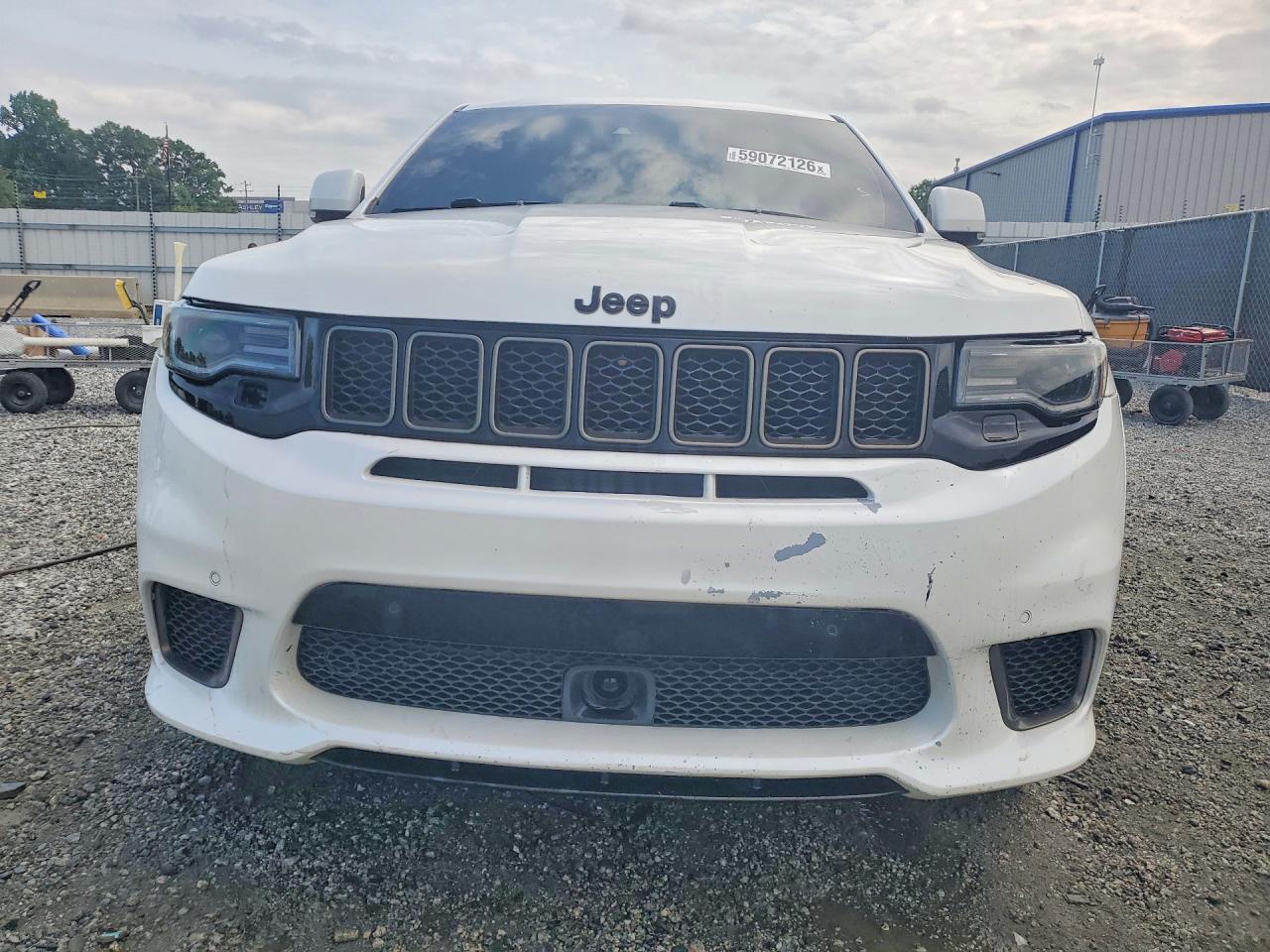2018 Jeep Grand Cherokee Trackhawk White vin: 1C4RJFN9XJC411288