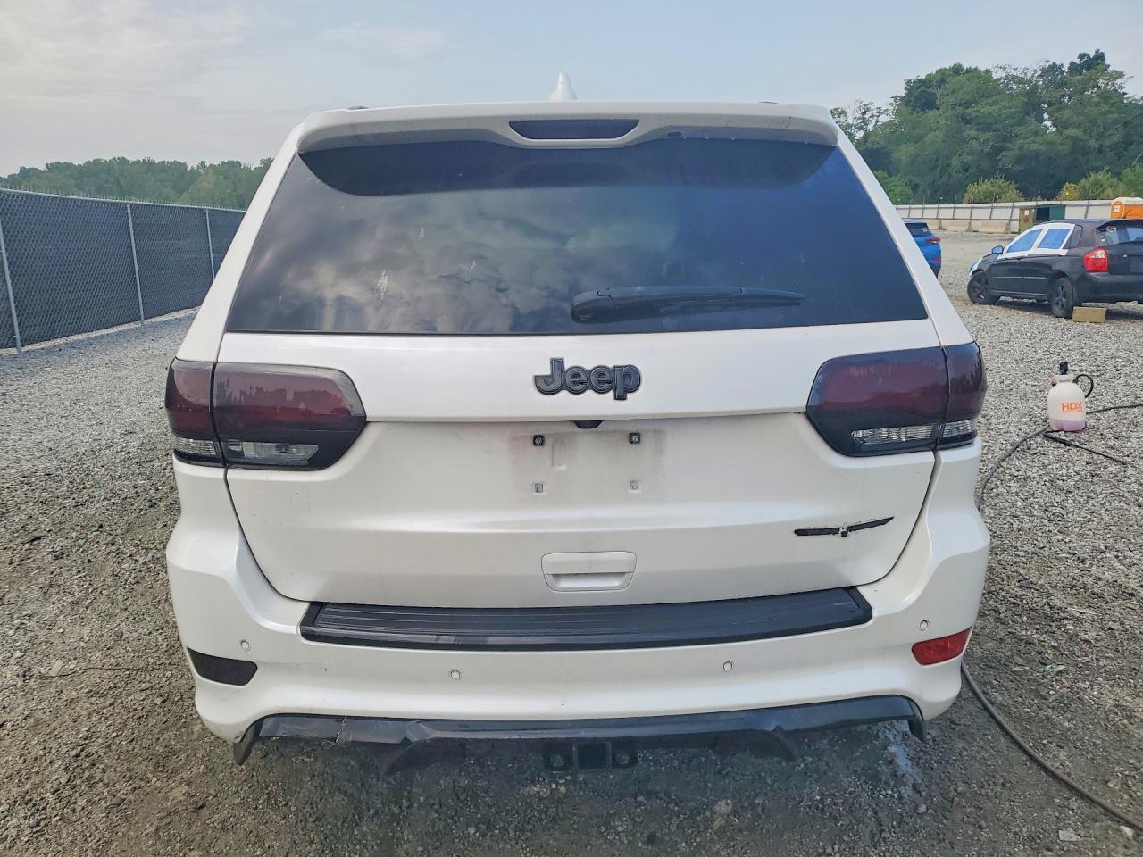 2018 Jeep Grand Cherokee Trackhawk White vin: 1C4RJFN9XJC411288