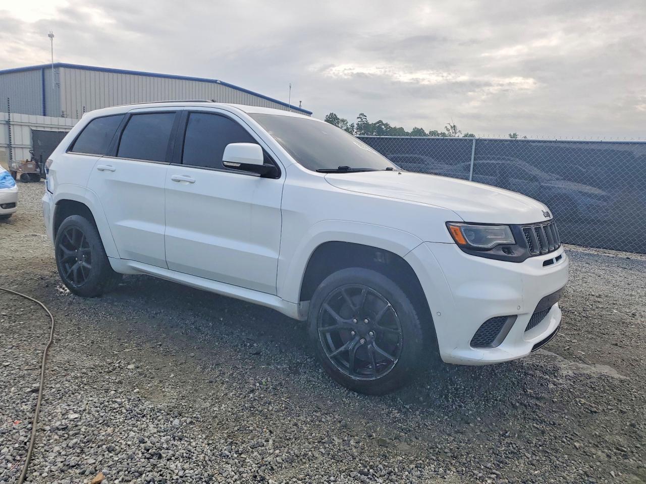 2018 Jeep Grand Cherokee Trackhawk White vin: 1C4RJFN9XJC411288