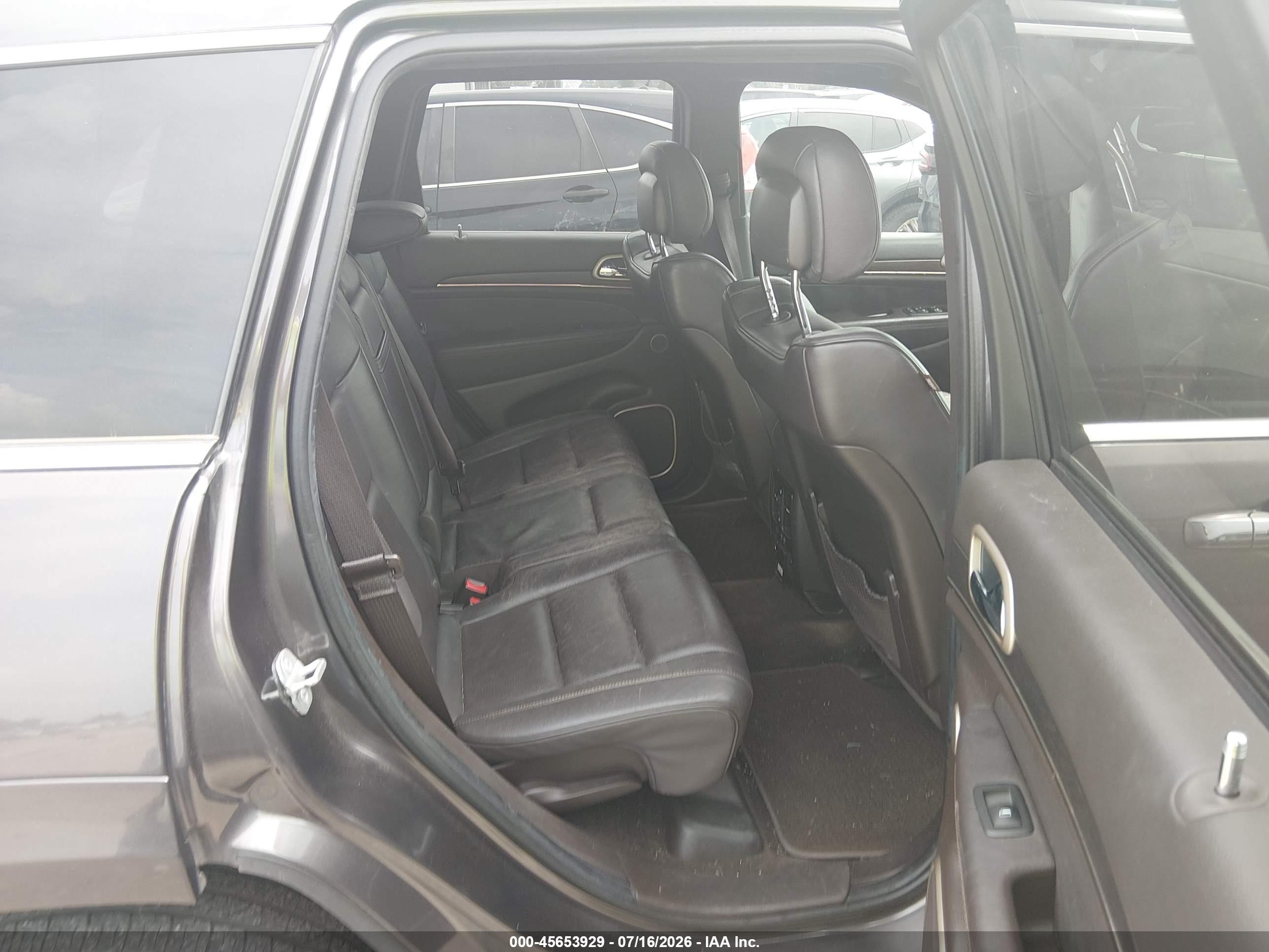 2014 Jeep Grand Cherokee   Gray vin: 1C4RJFT7EC441677 