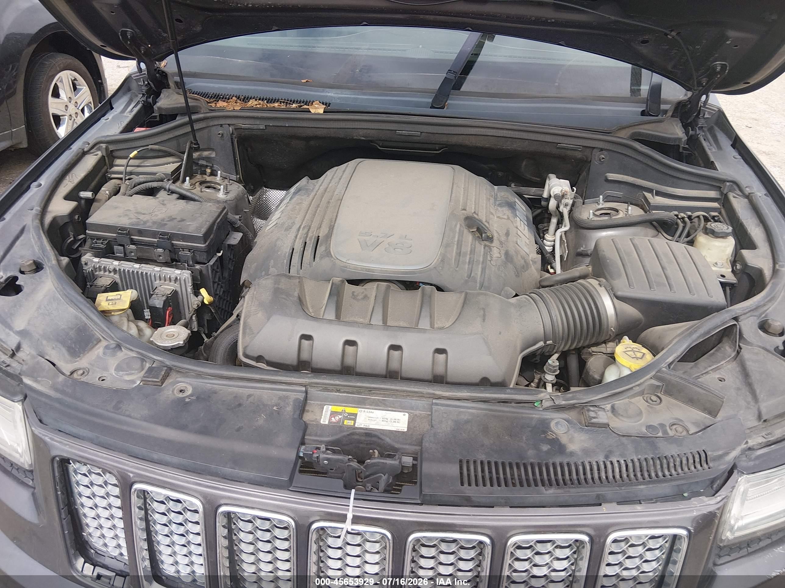 2014 Jeep Grand Cherokee   Gray vin: 1C4RJFT7EC441677 