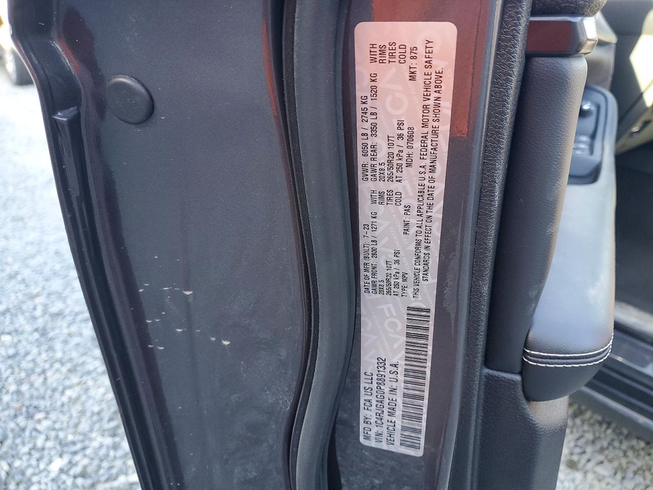 2023 Jeep Grand Cherokee Laredo Gray vin: 1C4RJGAG0P8891332