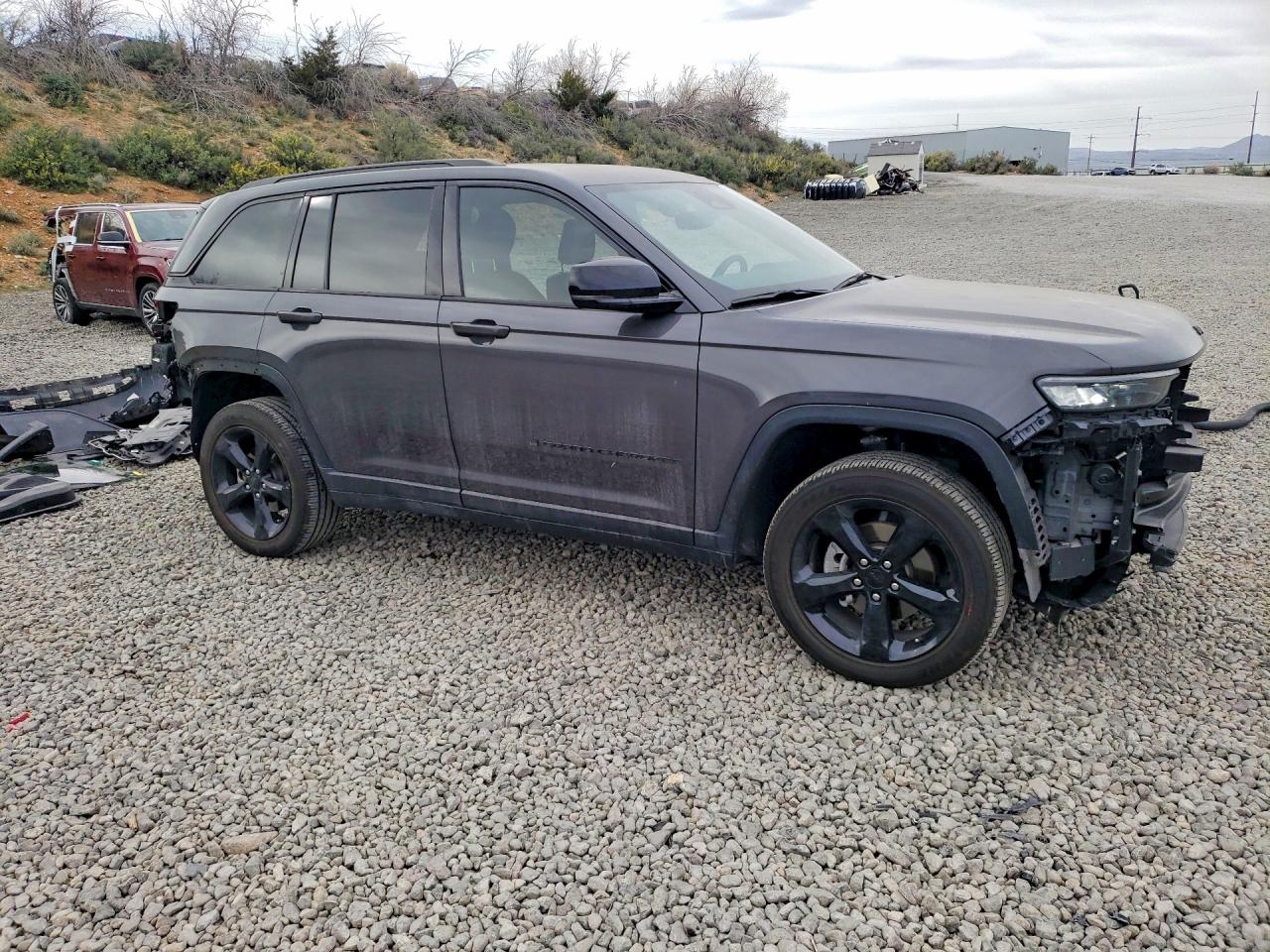 2024 Jeep Grand Cherokee Laredo Серый vin: 1C4RJHAG2RC259129