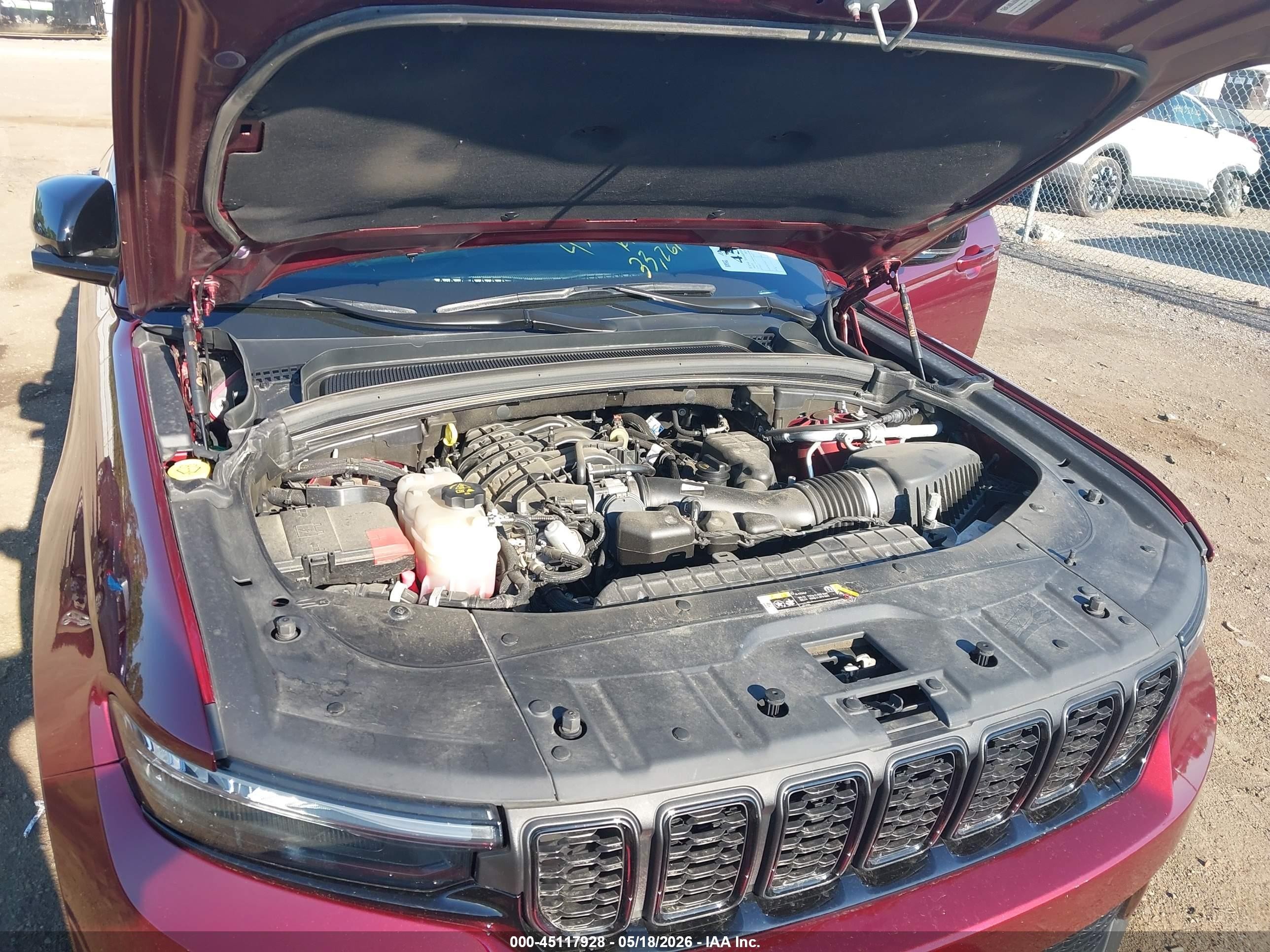 2022 Jeep Grand Cherokee Altitude 4x4 Темно-бордовый vin: 1C4RJHAG3N8610577