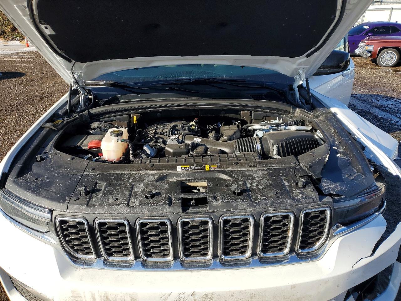 2025 Jeep Grand Cherokee Laredo White vin: 1C4RJHAG9SC324029