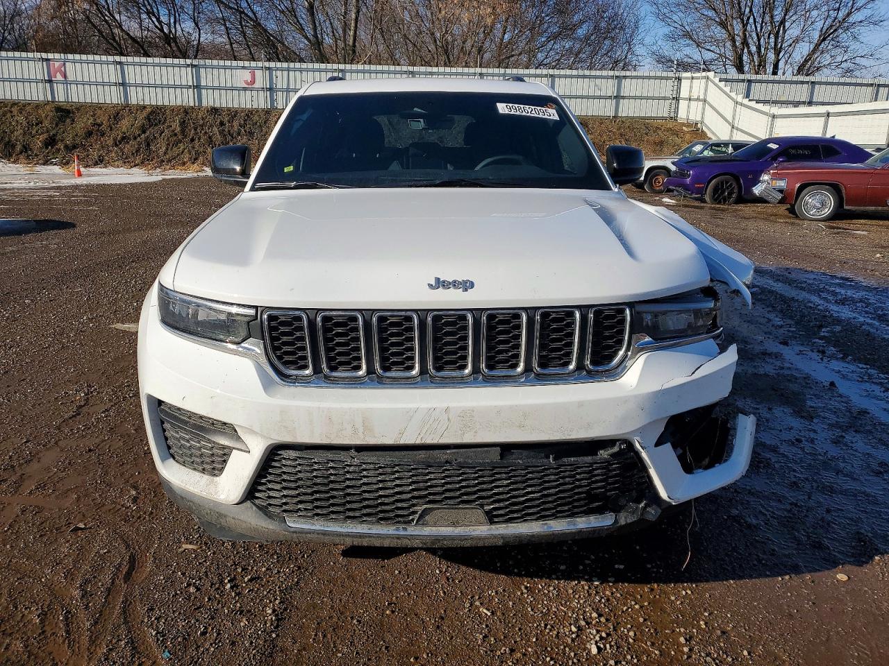 2025 Jeep Grand Cherokee Laredo White vin: 1C4RJHAG9SC324029