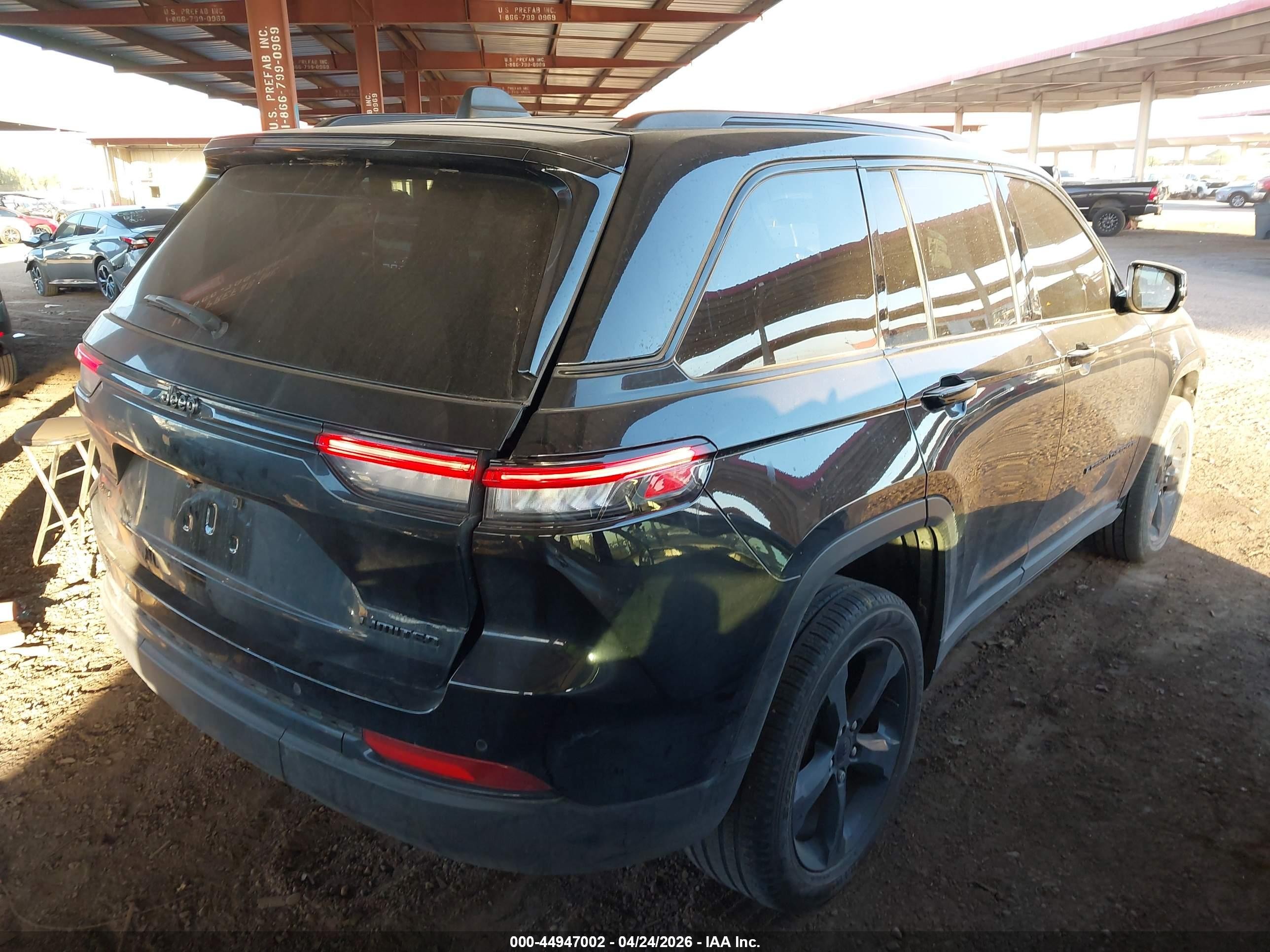 2024 Jeep Grand Cherokee Limited 4x4 Black vin: 1C4RJHBG2RC124456
