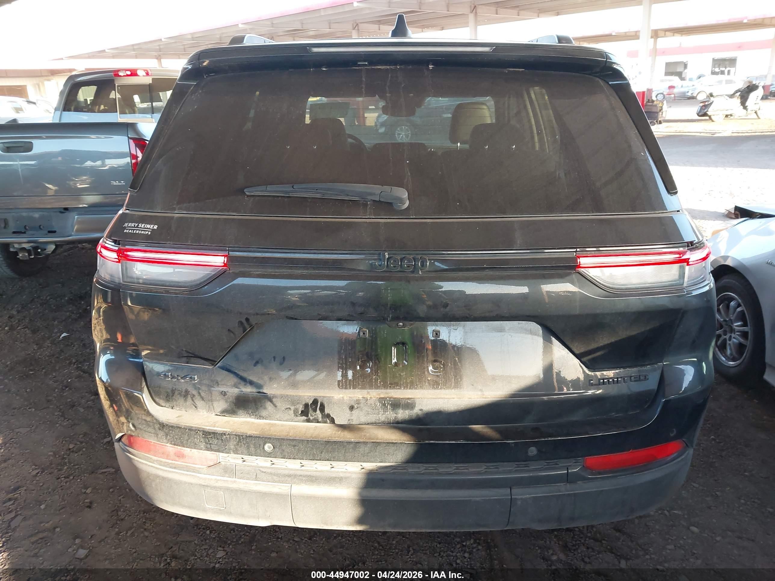 2024 Jeep Grand Cherokee Limited 4x4 Black vin: 1C4RJHBG2RC124456