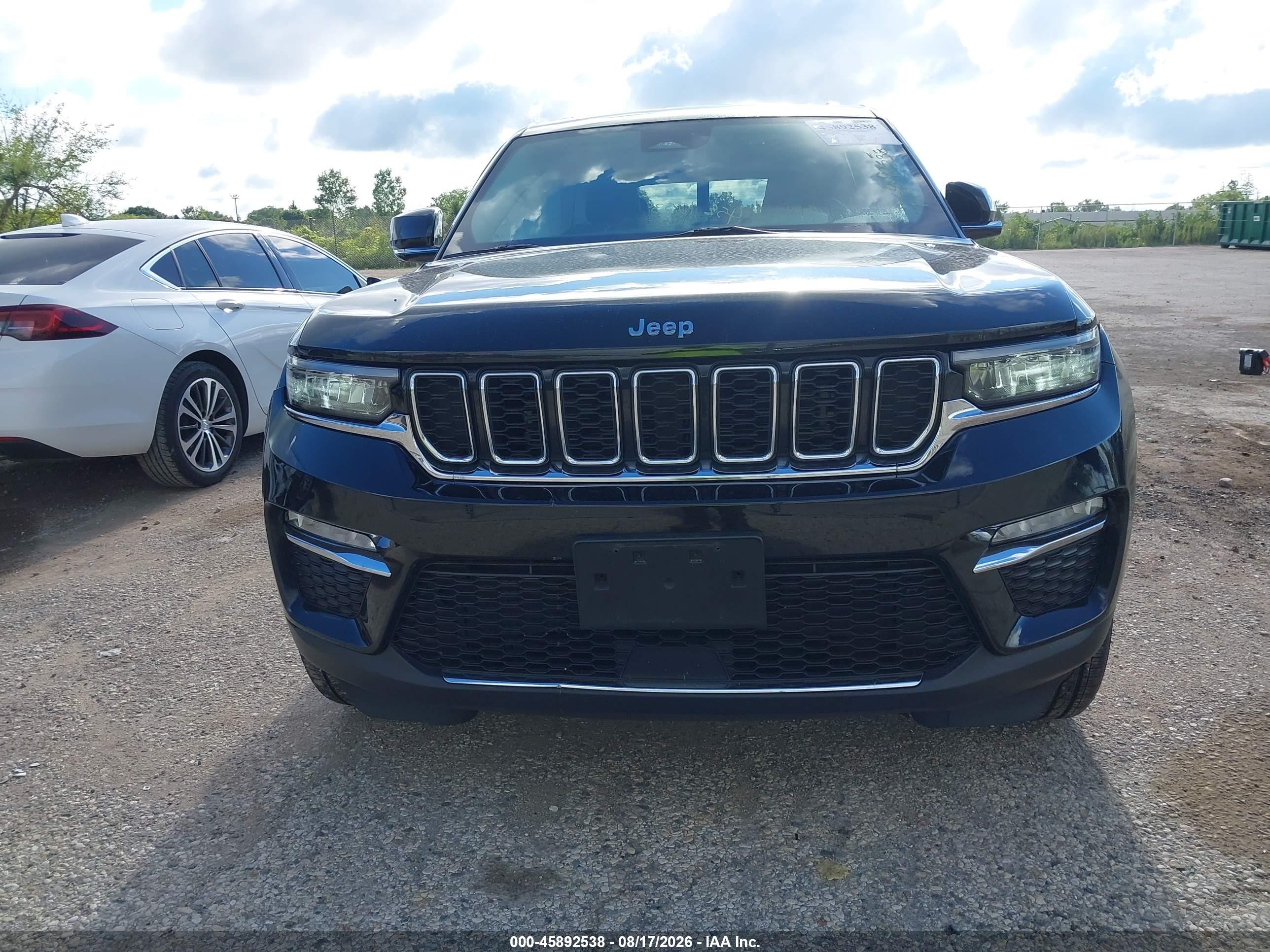 2022 Jeep Grand Cherokee Limited 4x4 Black vin: 1C4RJHBG4N8635048