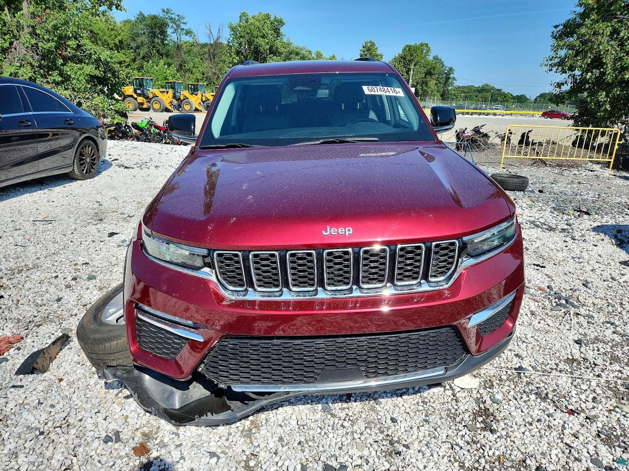 2023 Jeep Grand Cherokee Limited Burgundy vin: 1C4RJHBG6PC538725