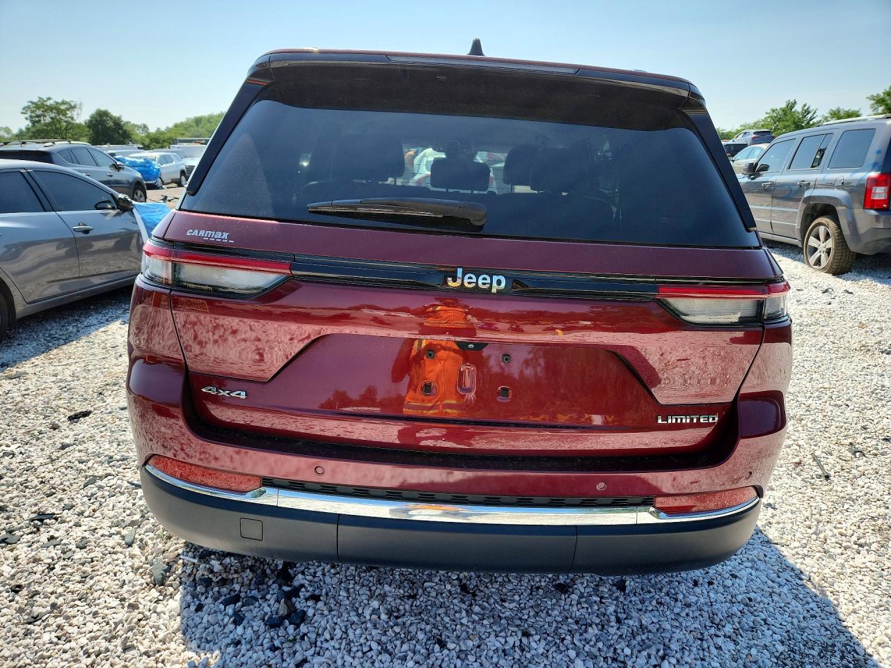 2023 Jeep Grand Cherokee Limited Burgundy vin: 1C4RJHBG6PC538725