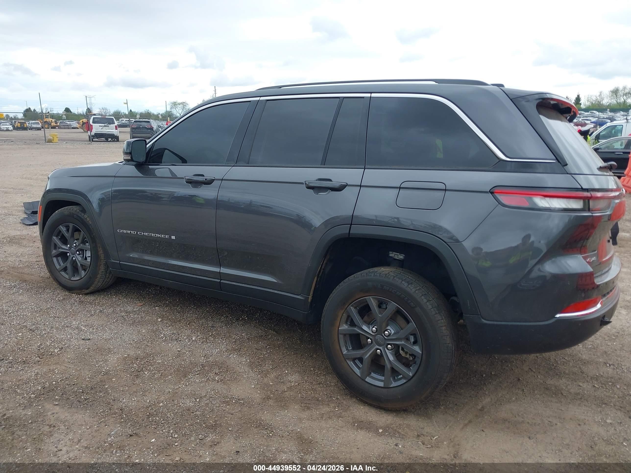 2023 Jeep Grand Cherokee Limited 4x4 Gray vin: 1C4RJHBG8P8738041