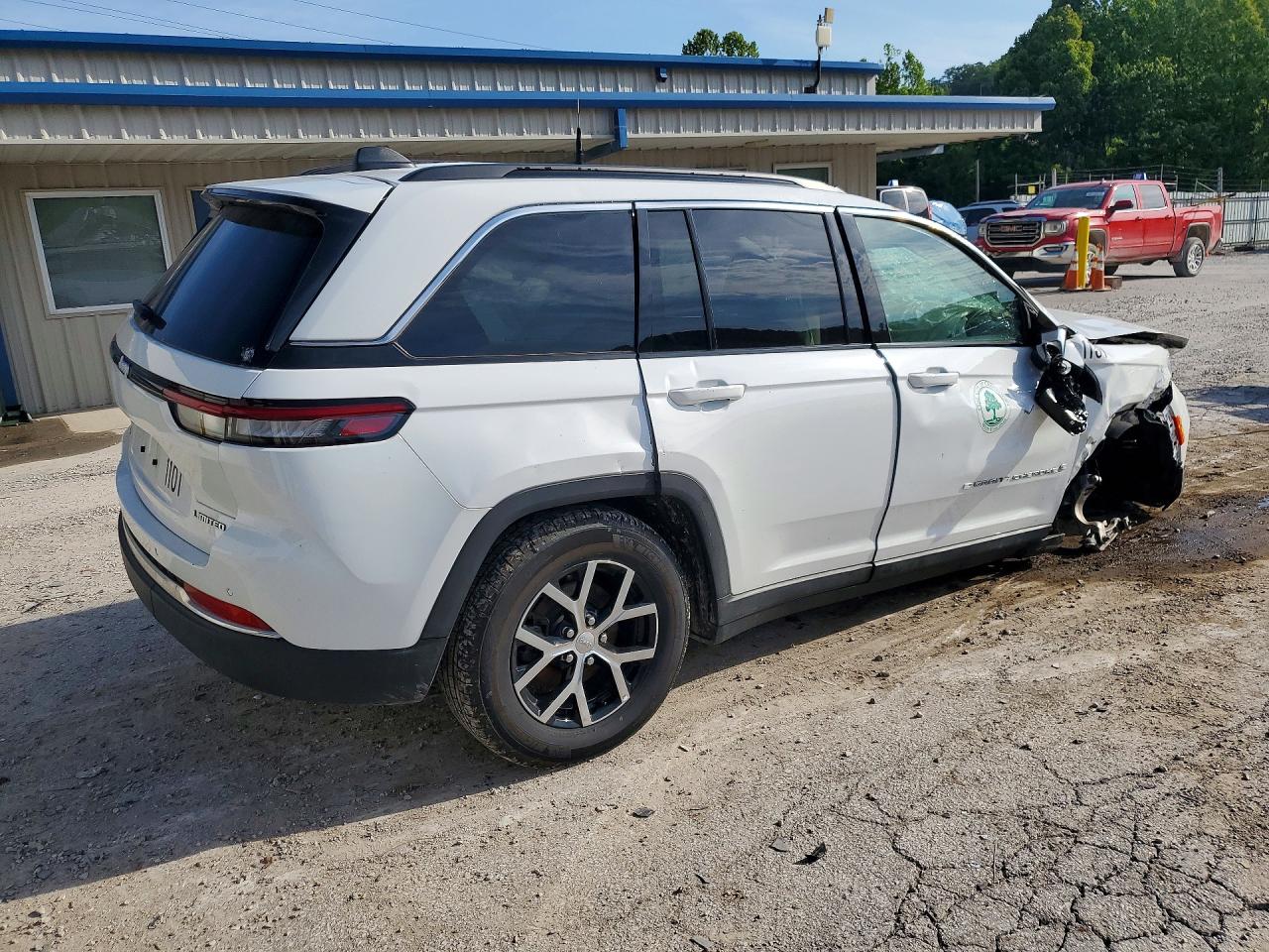 2025 Jeep Grand Cherokee Limited White vin: 1C4RJHBG9SC339712