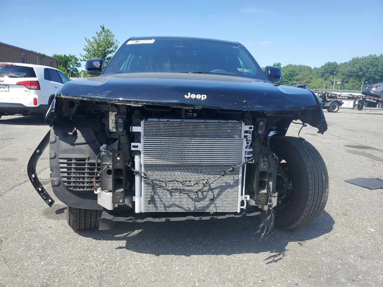 2026 Jeep Grand Cherokee Limited Black vin: 1C4RJHBR0TC239436 Damage: Front Bumper Reinforcement, Missing, Replacement Required