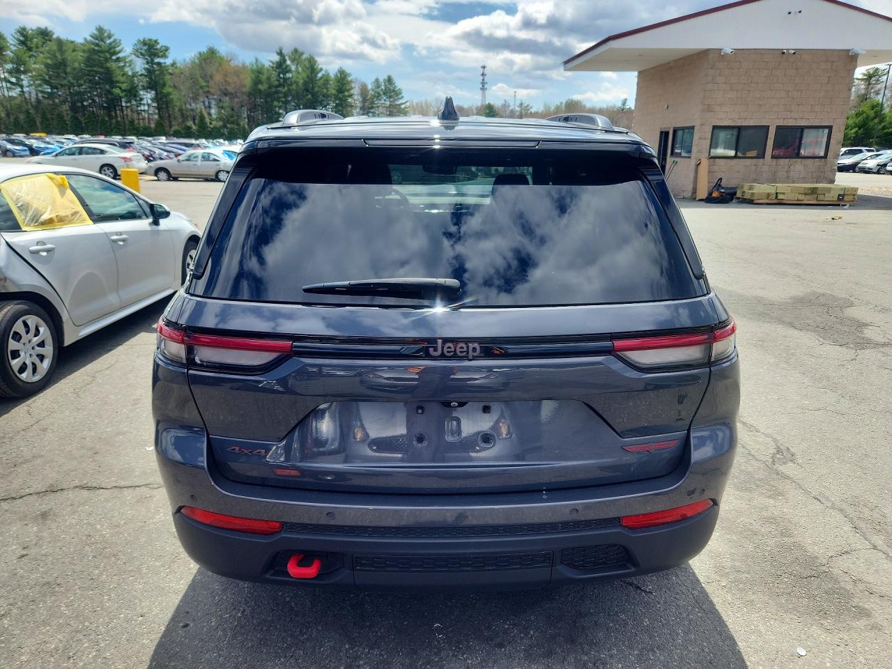 2022 Jeep Grand Cherokee Trailhawk Gray vin: 1C4RJHCG4N8624288