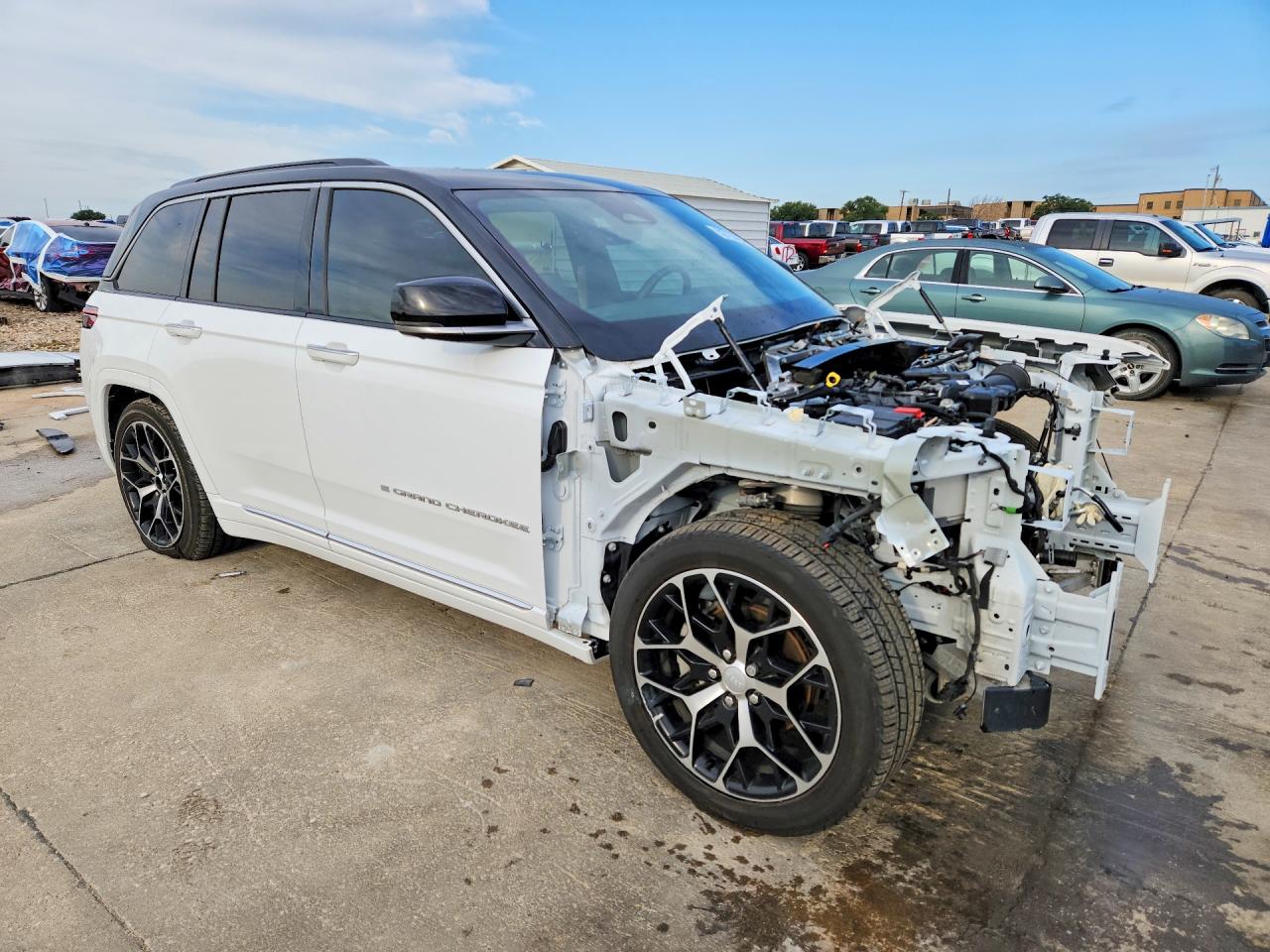 2025 Jeep Grand Cherokee Summit White vin: 1C4RJHEG3S8635582