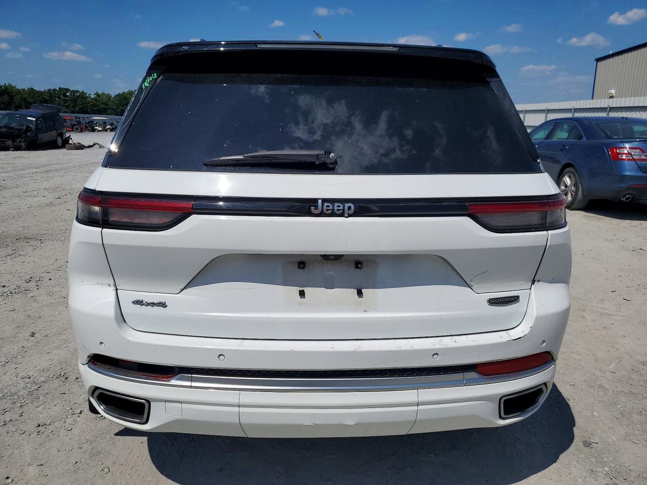 2022 Jeep Grand Cherokee Summit White vin: 1C4RJHEG7N8557912