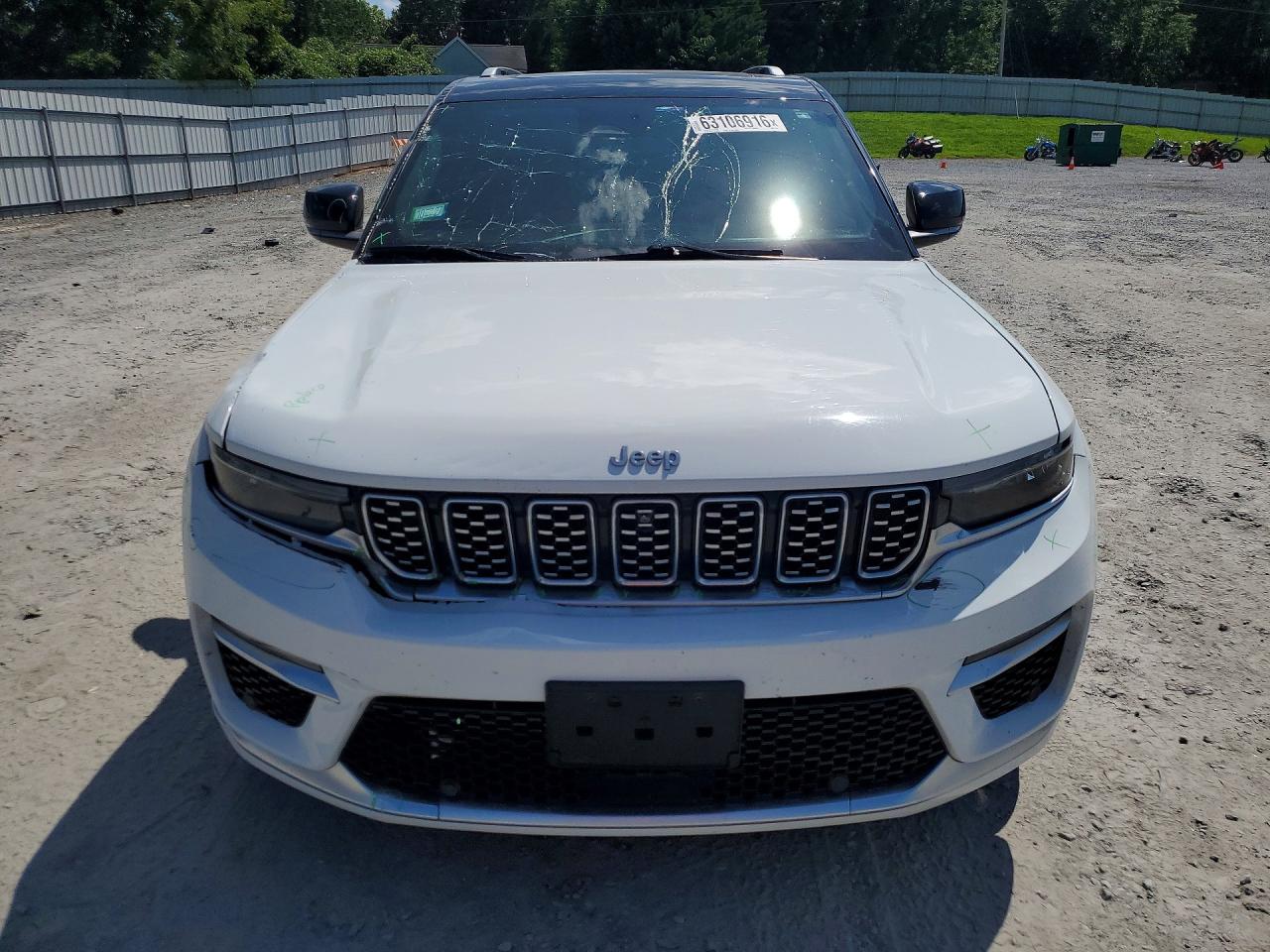2022 Jeep Grand Cherokee Summit White vin: 1C4RJHEG7N8557912