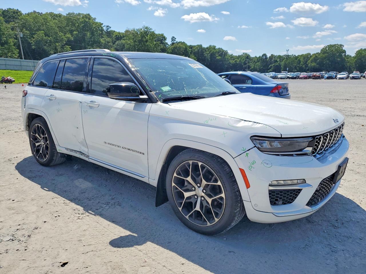 2022 Jeep Grand Cherokee Summit White vin: 1C4RJHEG7N8557912