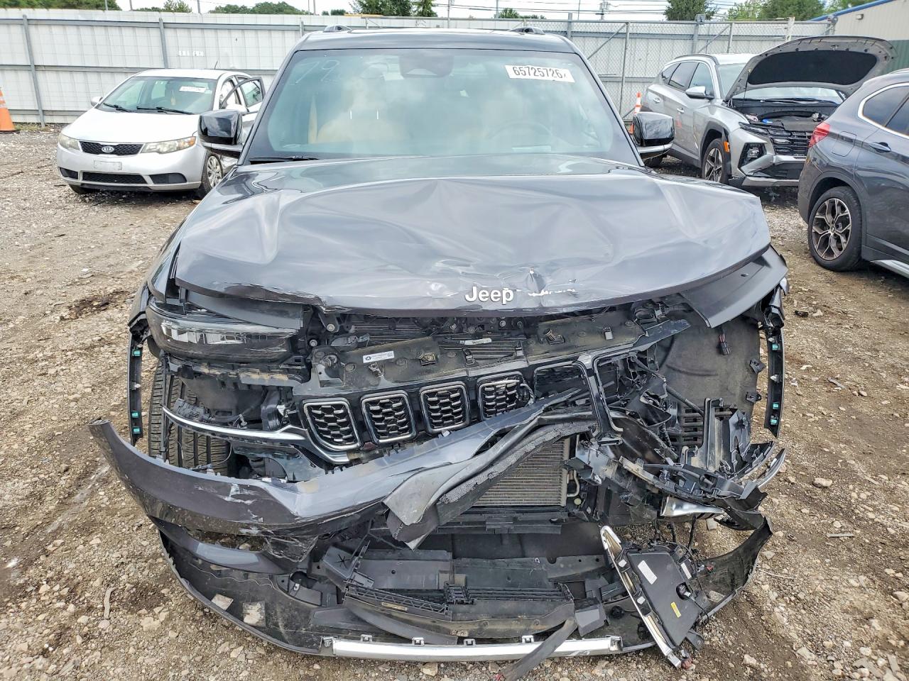 2024 Jeep Grand Cherokee Summit Угольный vin: 1C4RJHEG9R8527980