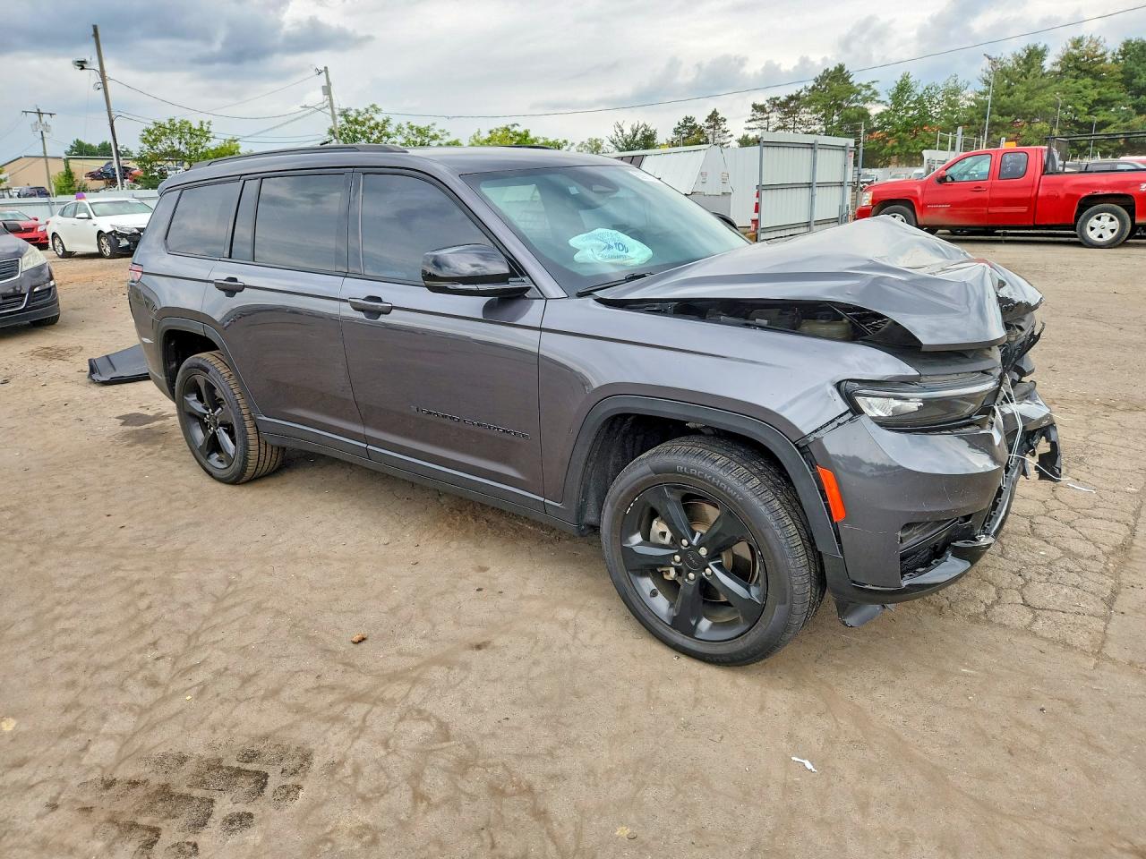 2022 Jeep Grand Cherokee L Laredo Charcoal vin: 1C4RJKAG1N8542101