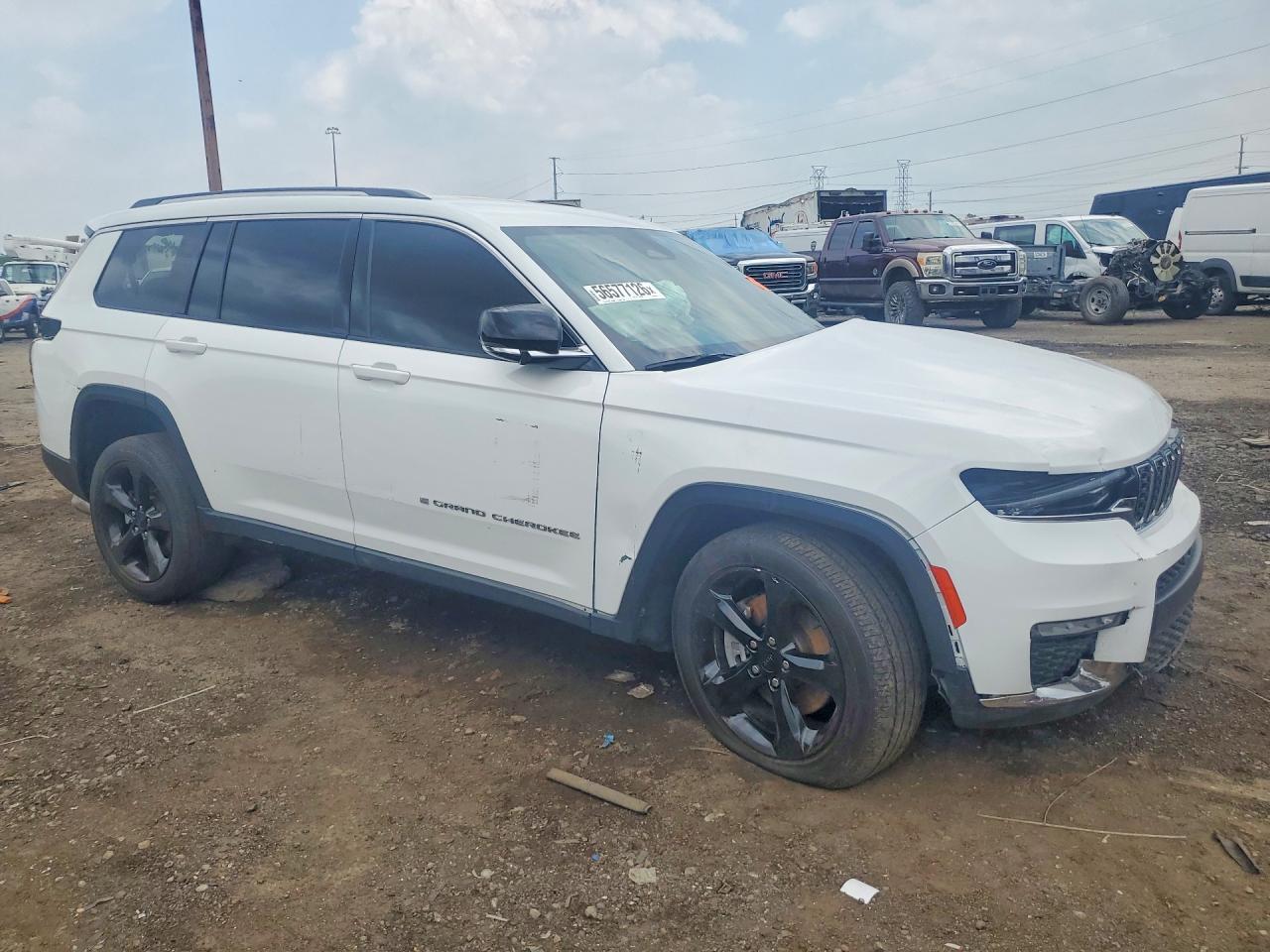 2023 Jeep Grand Cherokee L Laredo Белый vin: 1C4RJKAG1P8865373