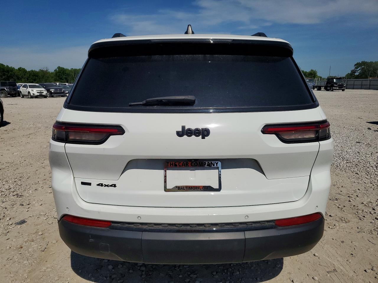 2021 Jeep Grand Cherokee L Laredo White vin: 1C4RJKAG2M8188720