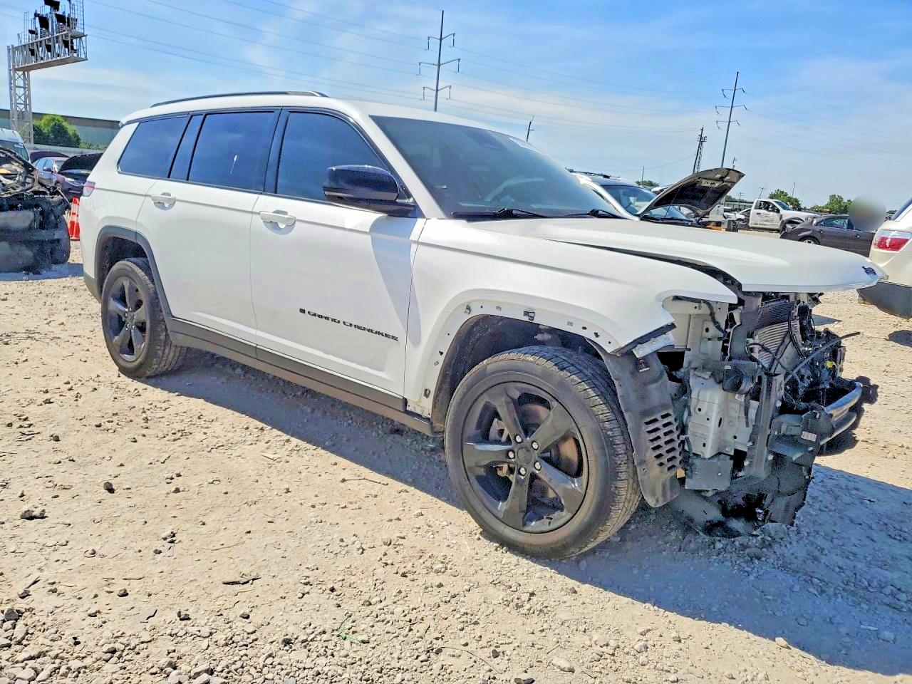 2021 Jeep Grand Cherokee L Laredo White vin: 1C4RJKAG2M8188720