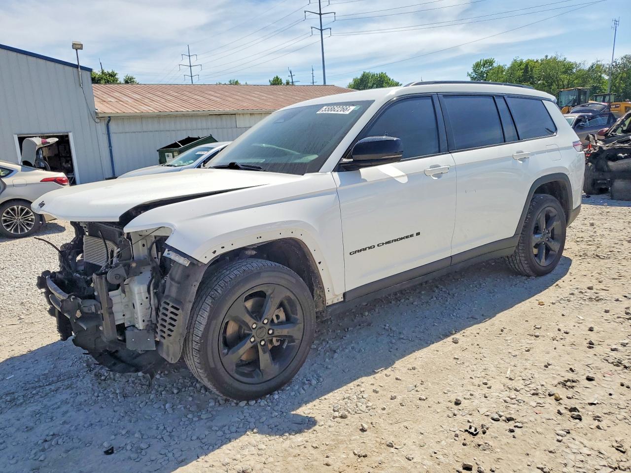 2021 Jeep Grand Cherokee L Laredo White vin: 1C4RJKAG2M8188720