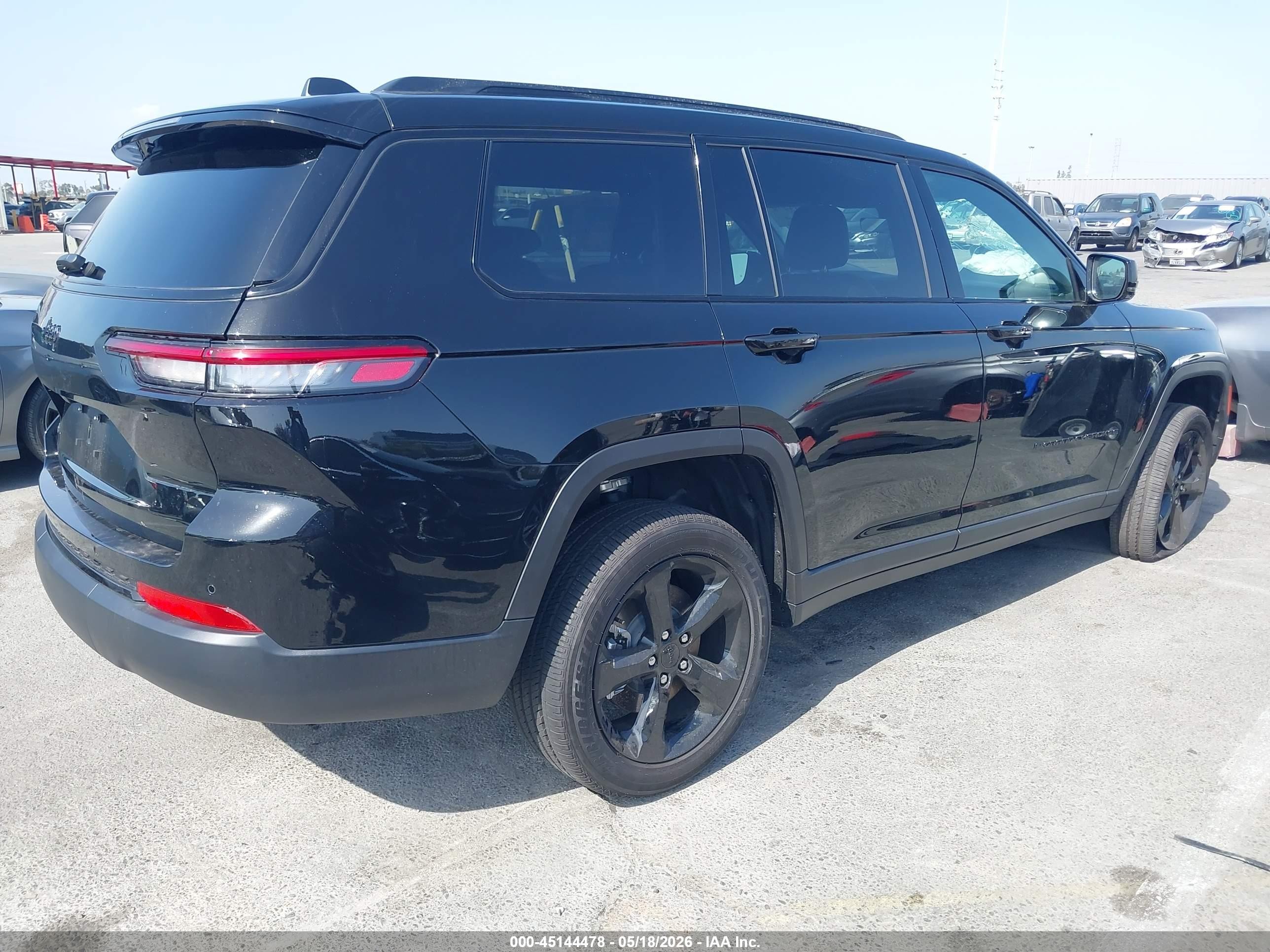 2025 Jeep Grand Cherokee L Altitude X 4x4 Black vin: 1C4RJKAG3S8778907