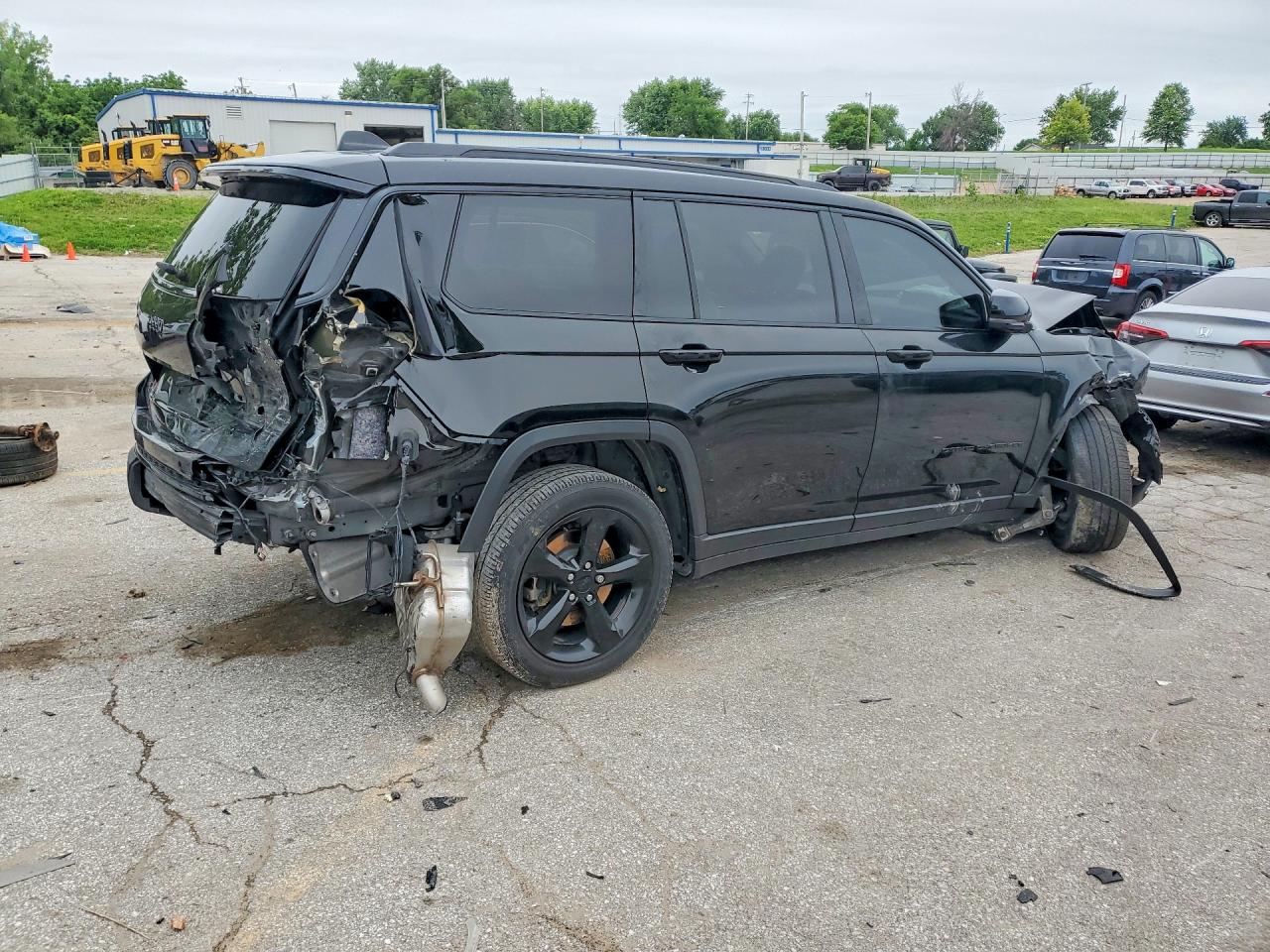 2024 Jeep Grand Cherokee L Laredo Black vin: 1C4RJKAG4R8530188