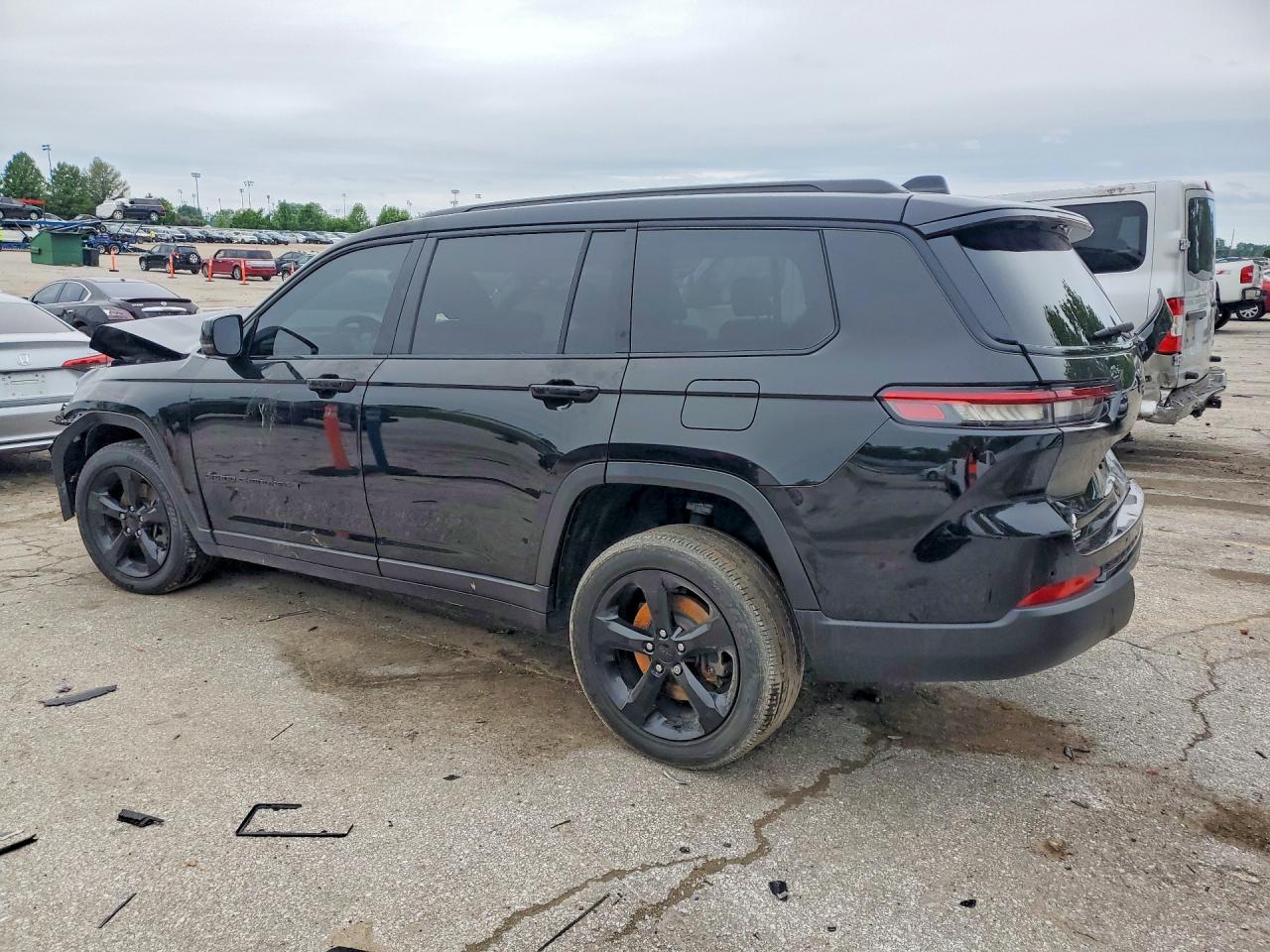 2024 Jeep Grand Cherokee L Laredo Black vin: 1C4RJKAG4R8530188