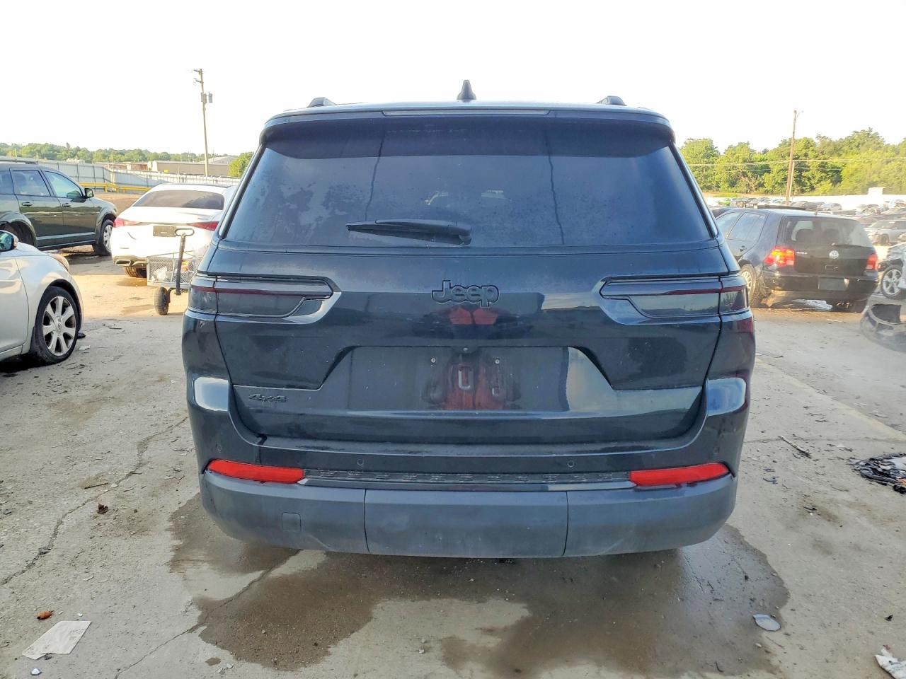 2024 Jeep Grand Cherokee L Laredo Black vin: 1C4RJKAG5R8556623