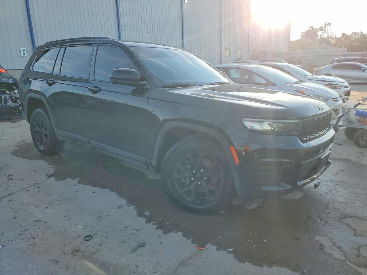 2024 Jeep Grand Cherokee L Laredo Black vin: 1C4RJKAG5R8556623