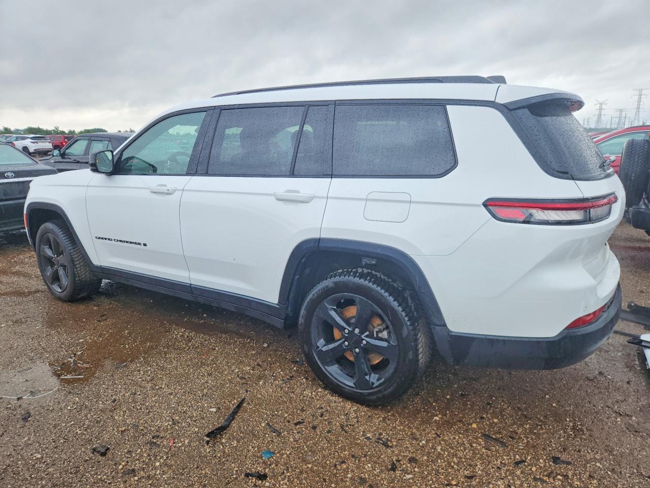2023 Jeep Grand Cherokee L Laredo White vin: 1C4RJKAGXP8750013