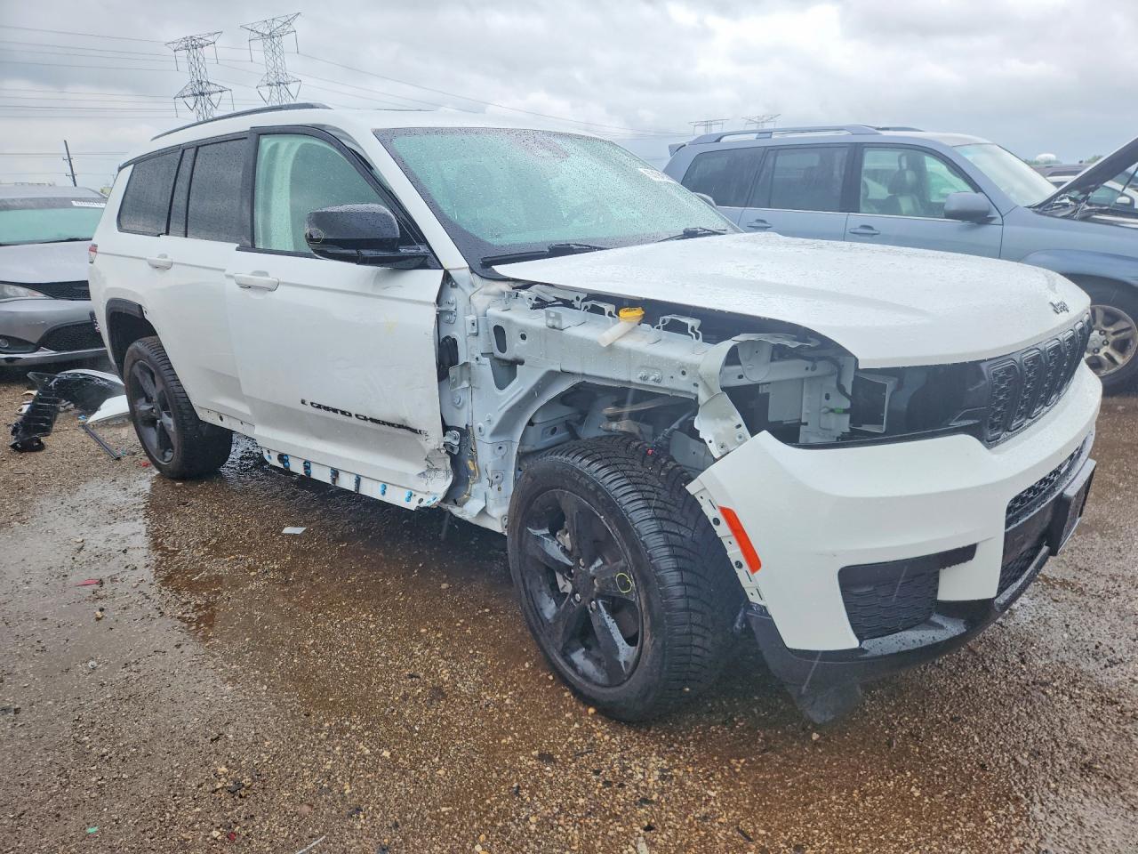 2023 Jeep Grand Cherokee L Laredo White vin: 1C4RJKAGXP8750013