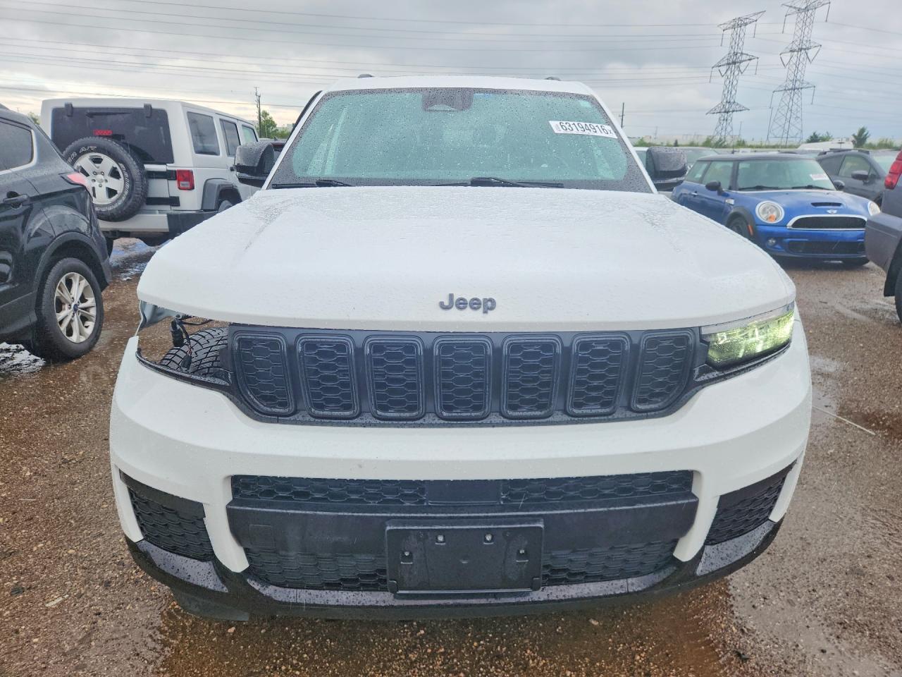 2023 Jeep Grand Cherokee L Laredo White vin: 1C4RJKAGXP8750013