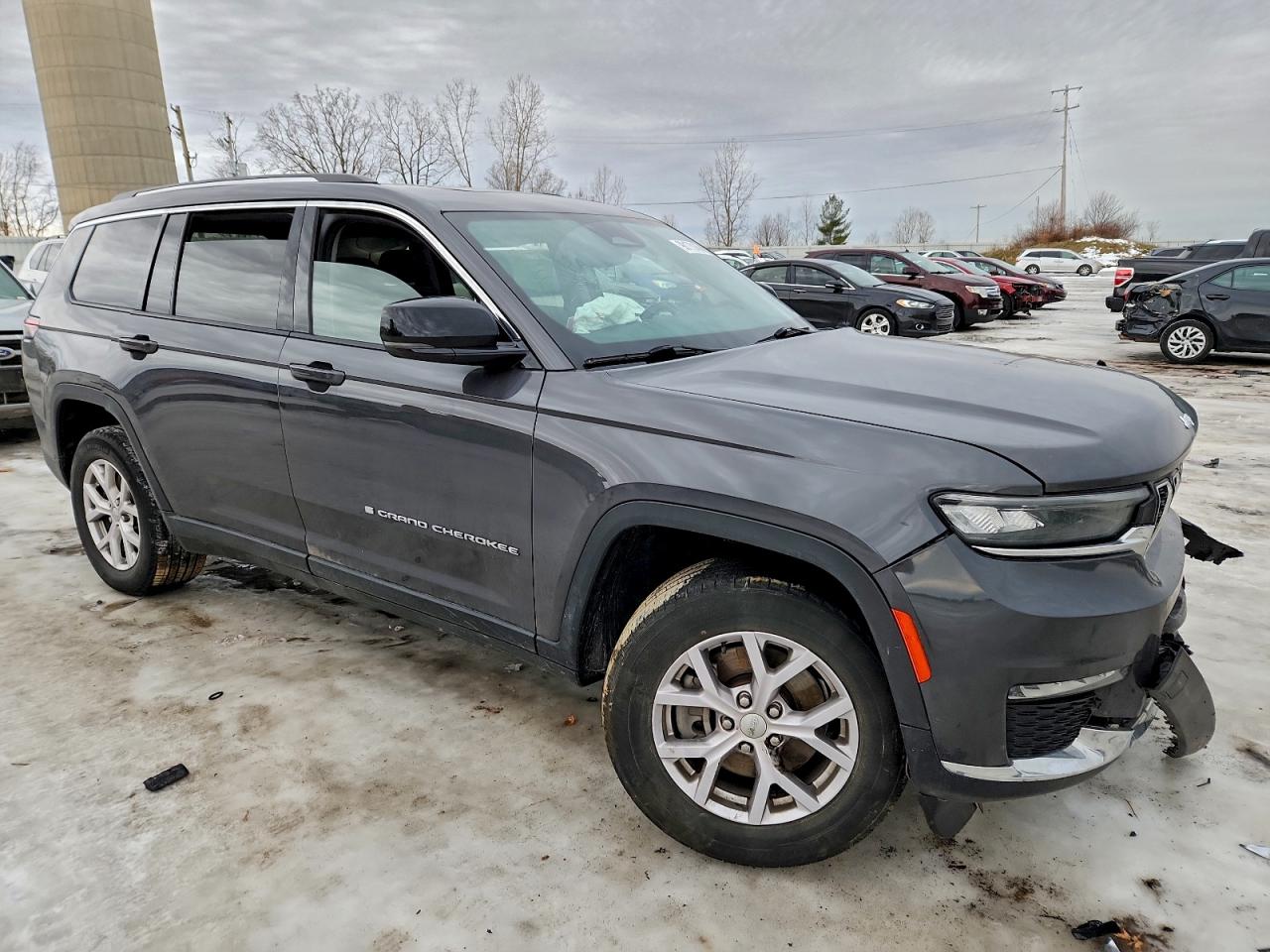 2022 Jeep Grand Cherokee L Limited Charcoal vin: 1C4RJKBG0N8558675